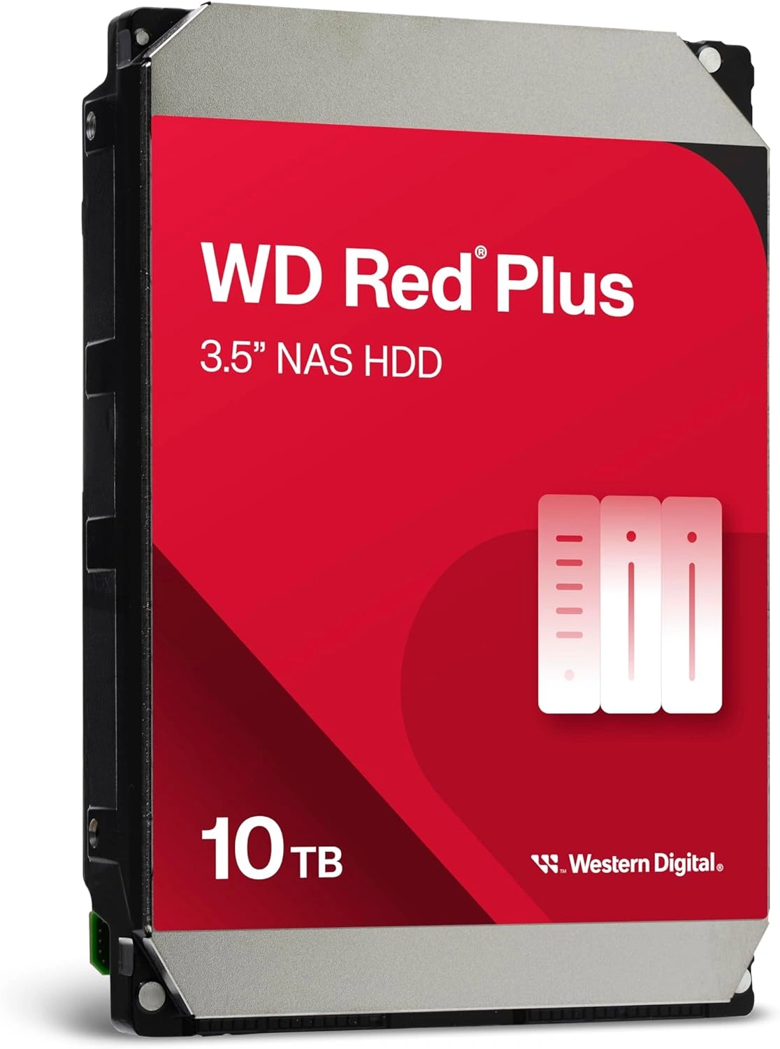 10TB WD Red Plus (WD100EFGX) {Serial ATA III, 7200- rpm, 256Mb, 3.5", NAS Edition}