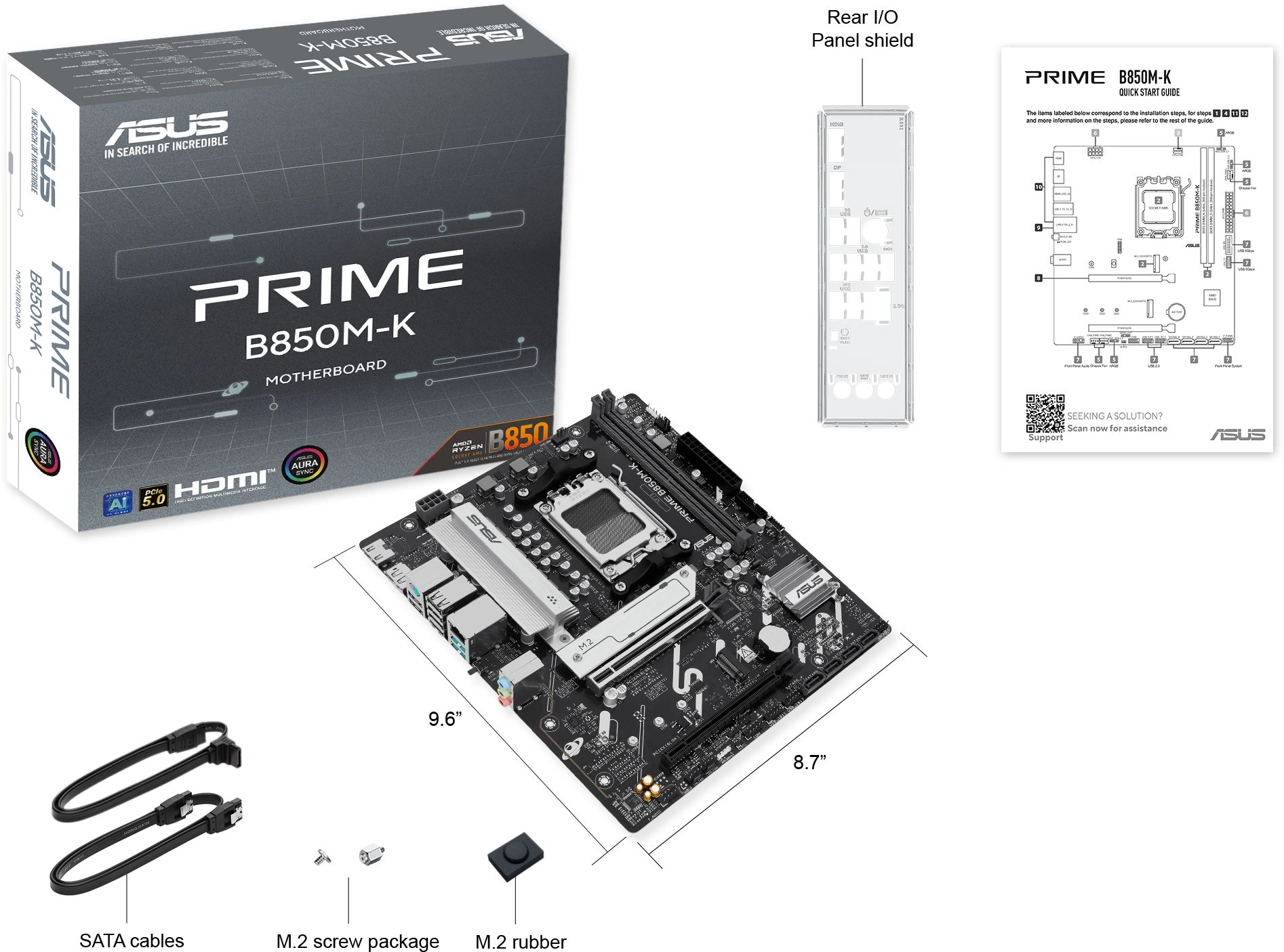 ASUS PRIME B850M-K