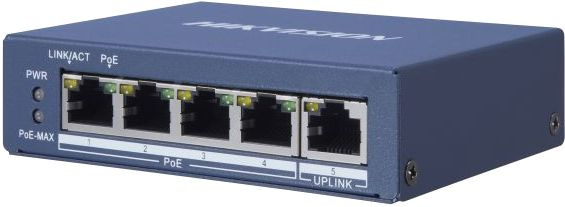HIKVISION DS-3E0505P-E 4 RJ45 1000M PoE с грозозащитой 6кВ HIKVISION DS-3E0505P-E 4 RJ45 1000M PoE с грозозащитой 6кВ