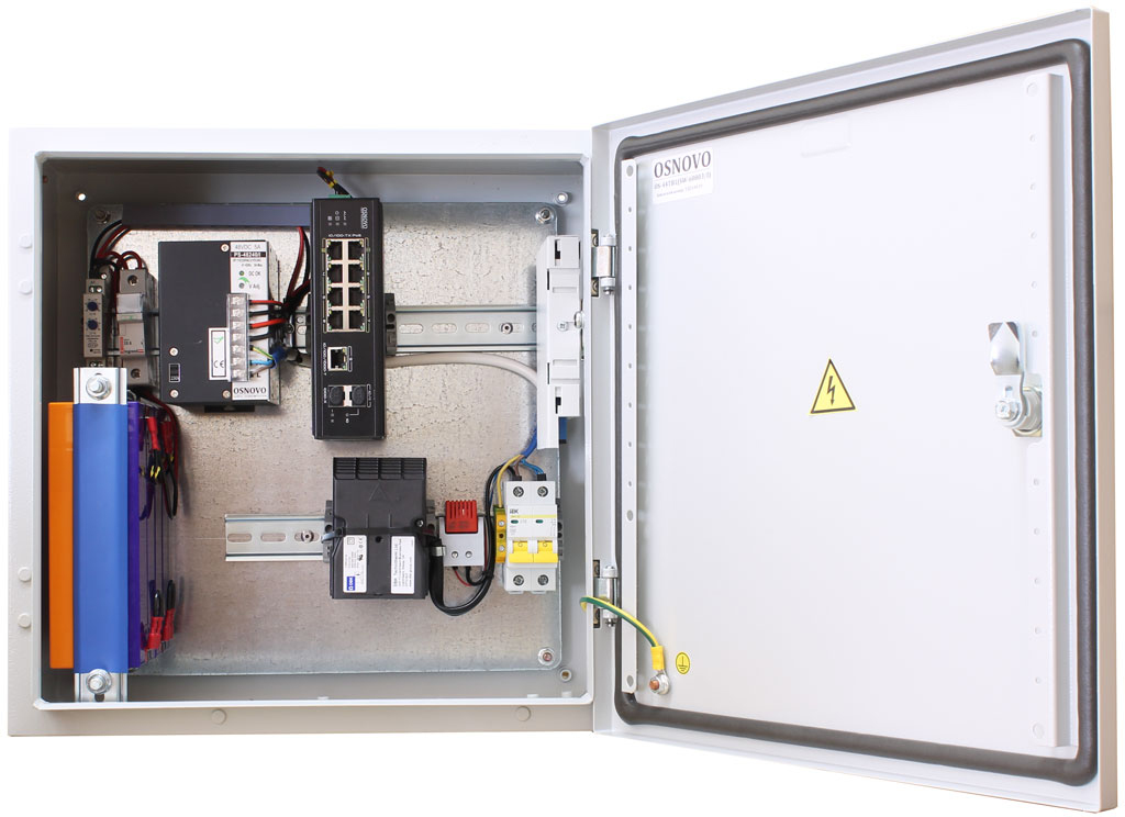 Уличный коммутатор OSNOVO OS-44TB1(SW-60812/I)