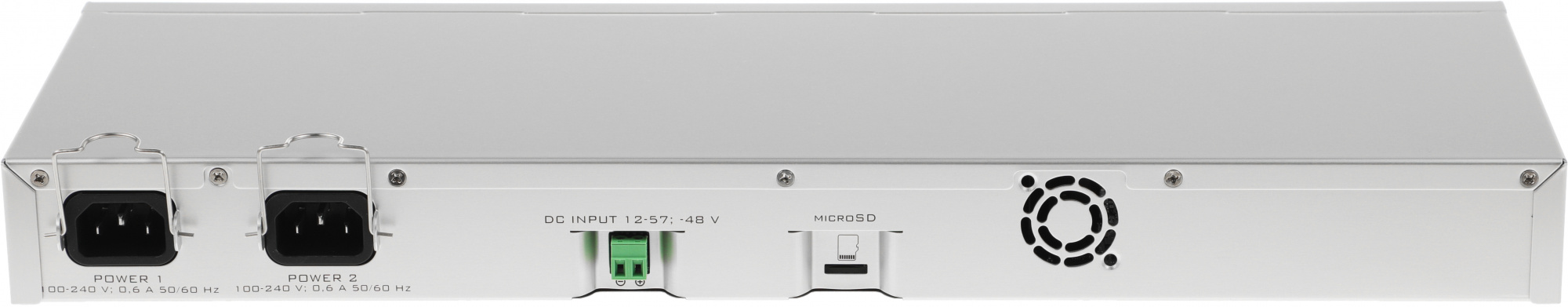 MikroTik RB1100DX4 Dude Edition Маршрутизатор, в стойку, 13x 1G Ethernet, 2x SATA3, 2x M.2, 60Gb SSD