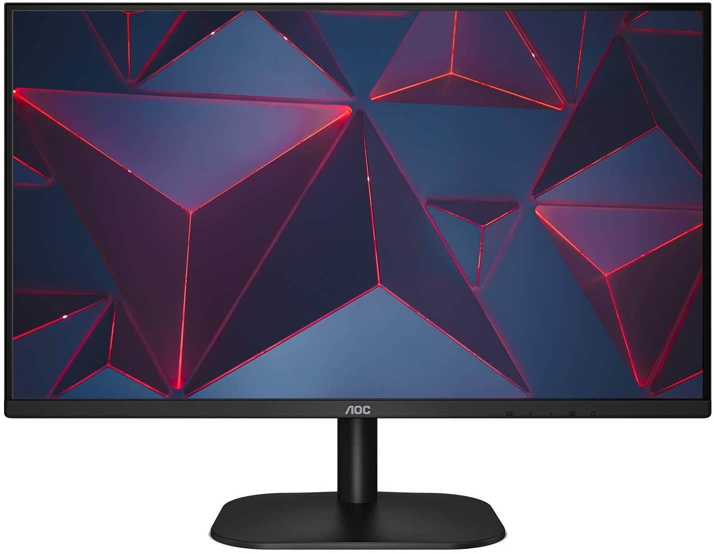 LCD AOC 23.8&quot; 24B2XH черный {IPS 1920x1080 75Hz 8ms 178/178 250cd 20M:1 D-Sub HDMI1.4}