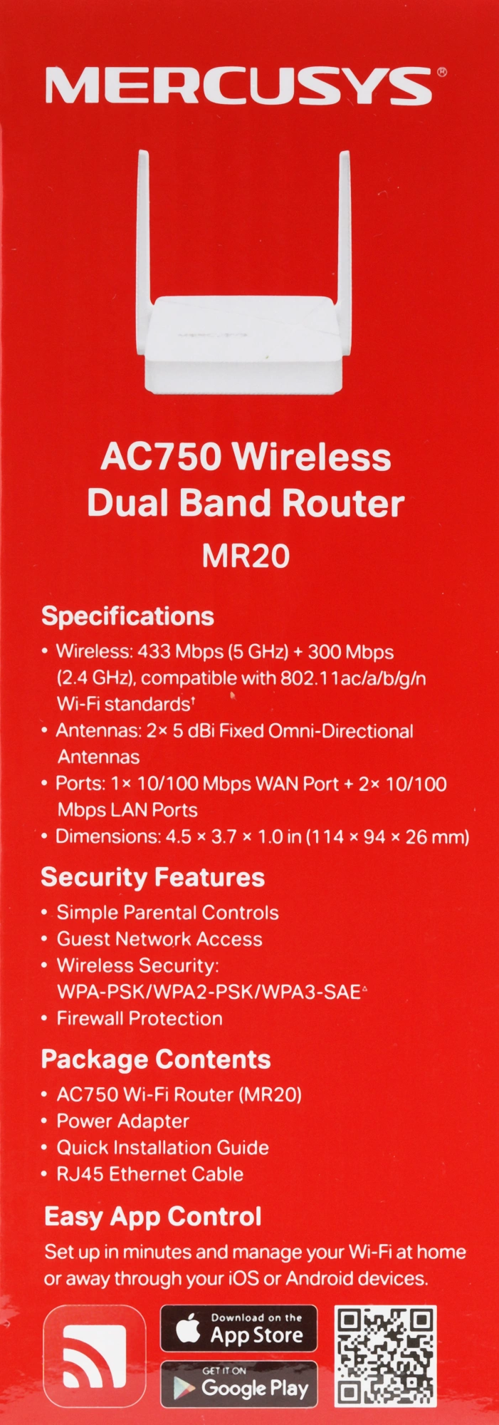 MERCUSYS MR20