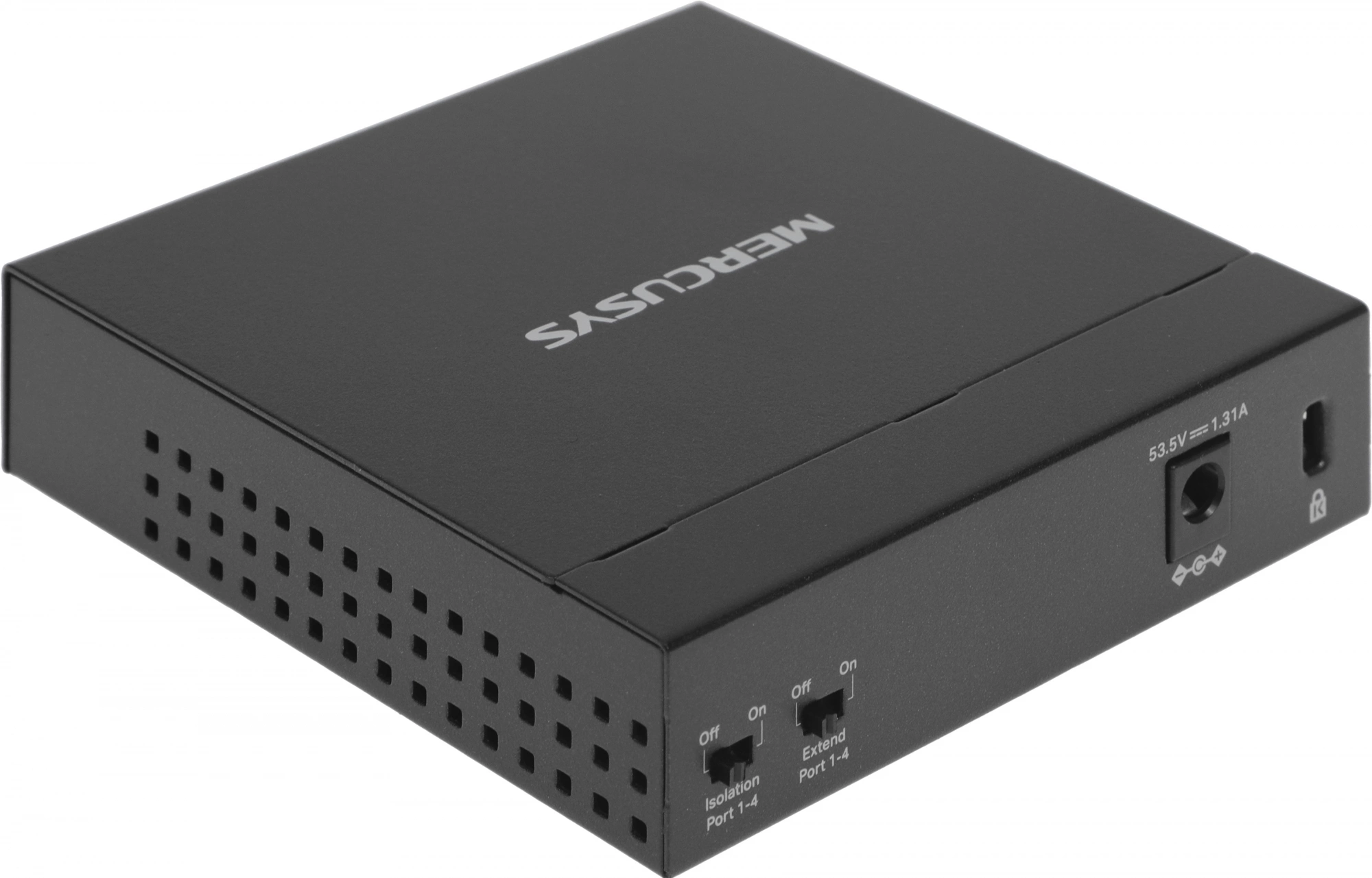 Mercusys MS105GP Настольный коммутатор с 5 гигабитными портами (4 порта PoE+)