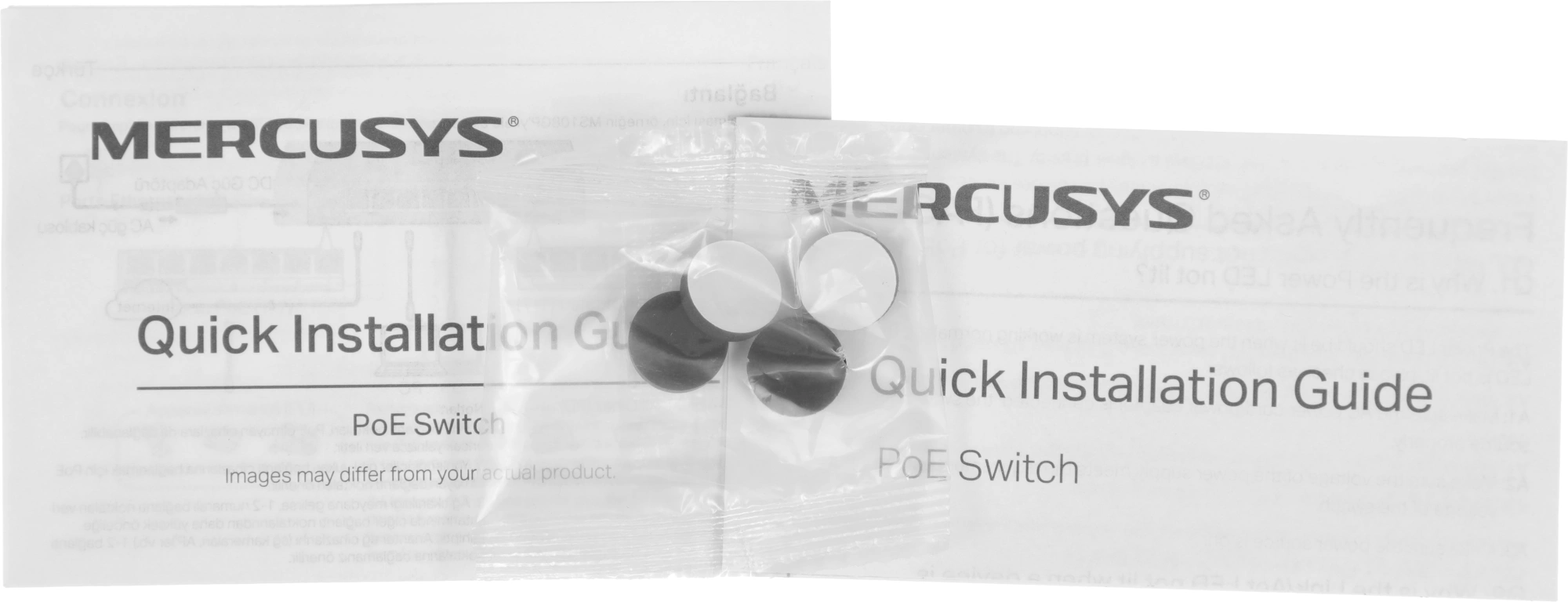 Mercusys MS108GP Настольный коммутатор с 8 гигабитными портами (7 портов PoE+)