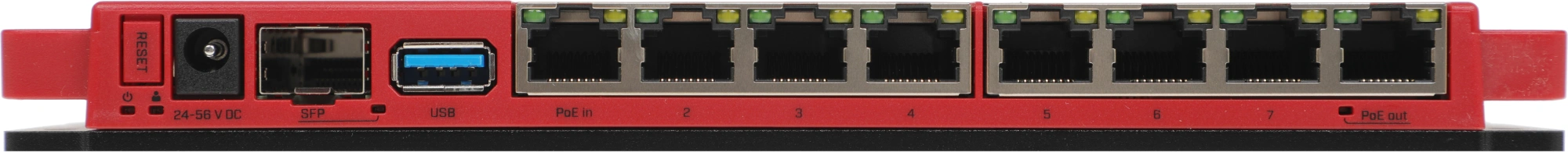MikroTik L009UiGS-RM Маршрутизатор, 8*1Gbit, 1*SFP 2.5Gbit MikroTik L009UiGS-RM Маршрутизатор, 8*1Gbit, 1*SFP 2.5Gbit