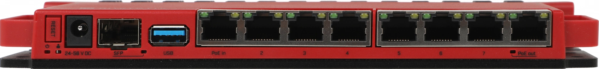 MikroTik L009UiGS-2HaxD-IN Маршрутизатор Wi-Fi 6, 2.4Ггц, 8*1Gbit, 1*SFP 2.5Gbit