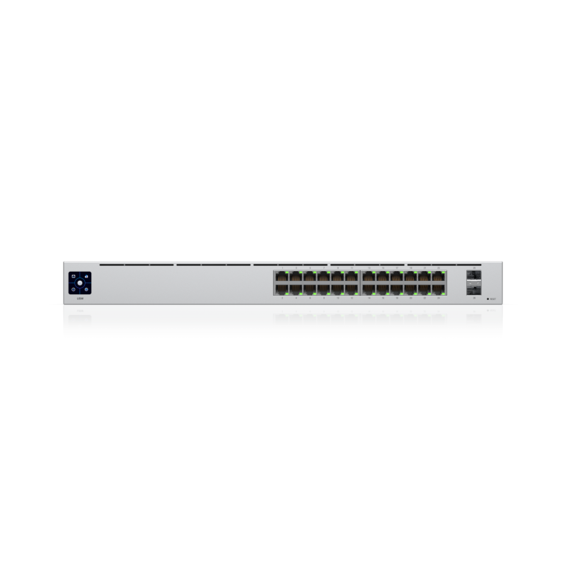 UBIQUITI USW-24 Коммутатор в стойку, 24х 1G RJ45, 2х SFP UBIQUITI USW-24 Коммутатор в стойку, 24х 1G RJ45, 2х SFP