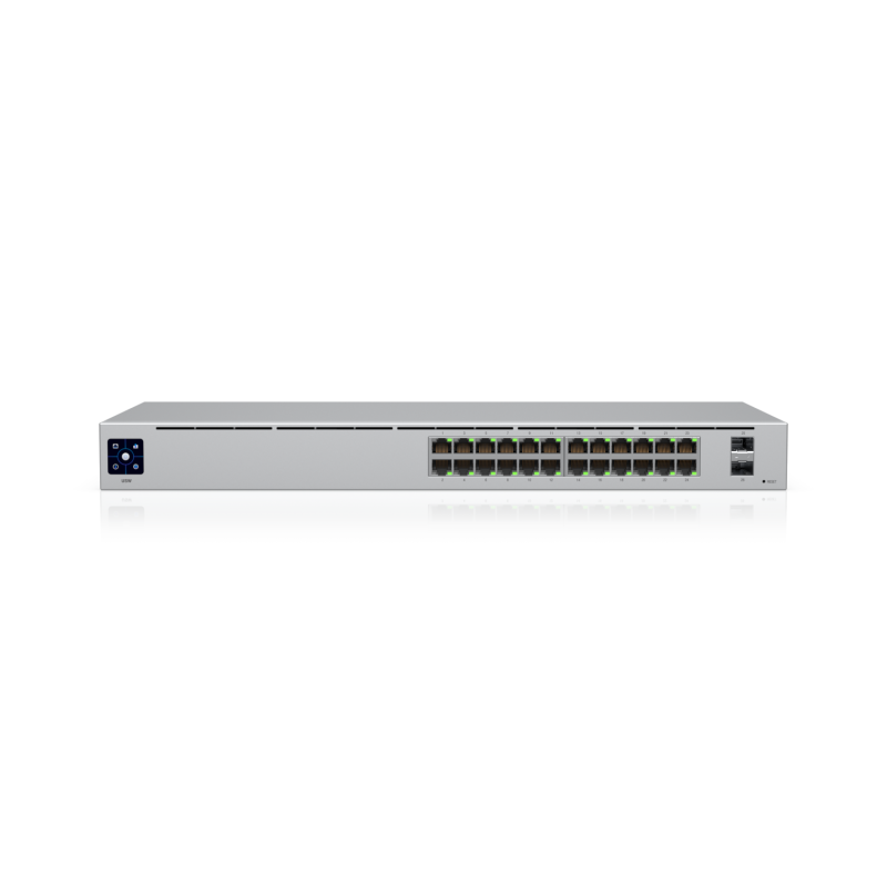 UBIQUITI USW-24 Коммутатор в стойку, 24х 1G RJ45, 2х SFP UBIQUITI USW-24 Коммутатор в стойку, 24х 1G RJ45, 2х SFP
