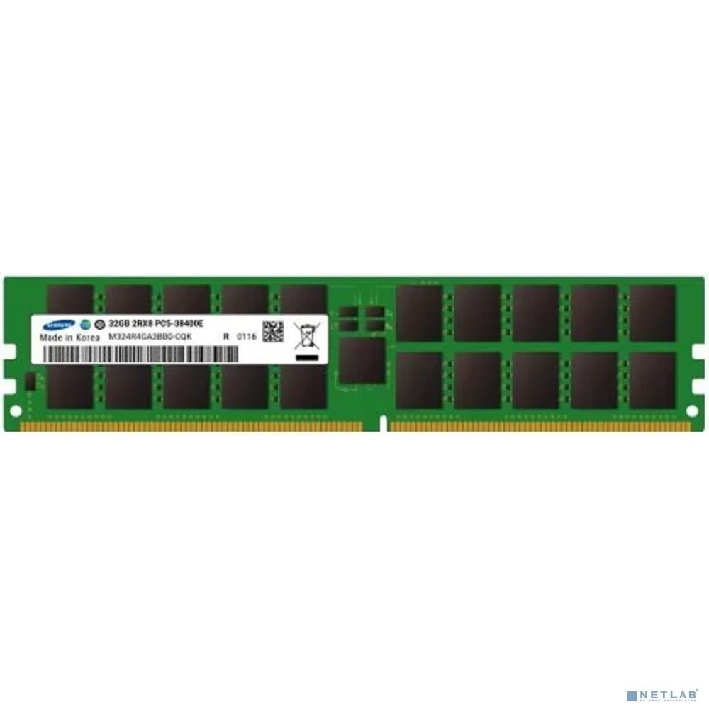 Память DDR5 Samsung M324R4GA3BB0-CQK 32Mb DIMM ECC Reg PC5-38400 CL40 4800MHz
