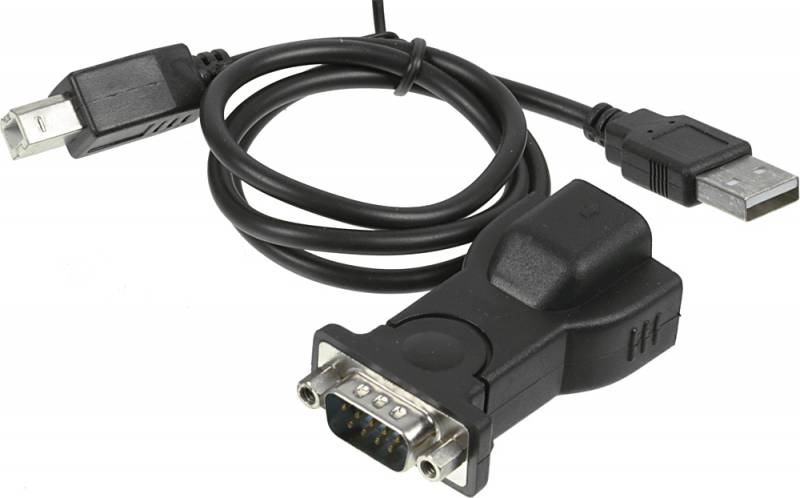 Адаптер USB2.0 NINGBO X-Storm USB-COM-ADPG, COM 9pin (m) - USB A(m), 0.8м, черный [bf-810]