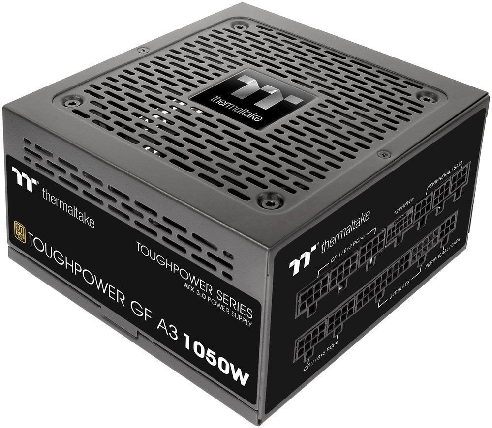 Блок питания Thermaltake Toughpower GF A3 Gen.5,  1050Вт,  140мм,  черный, retail [ps-tpd-1050fnfage-h]
