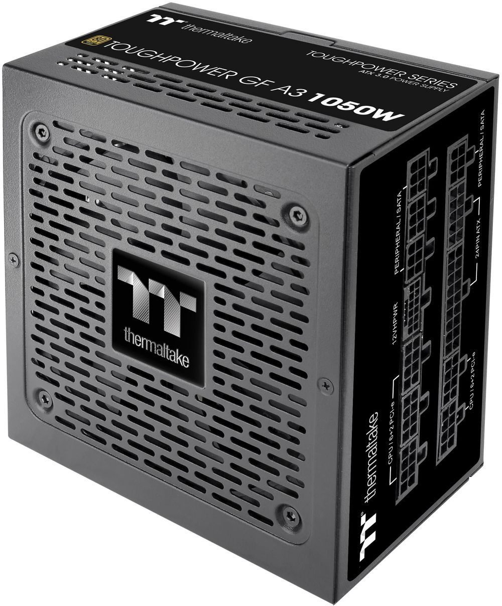 Блок питания Thermaltake Toughpower GF A3 Gen.5,  1050Вт,  140мм,  черный, retail [ps-tpd-1050fnfage-h]