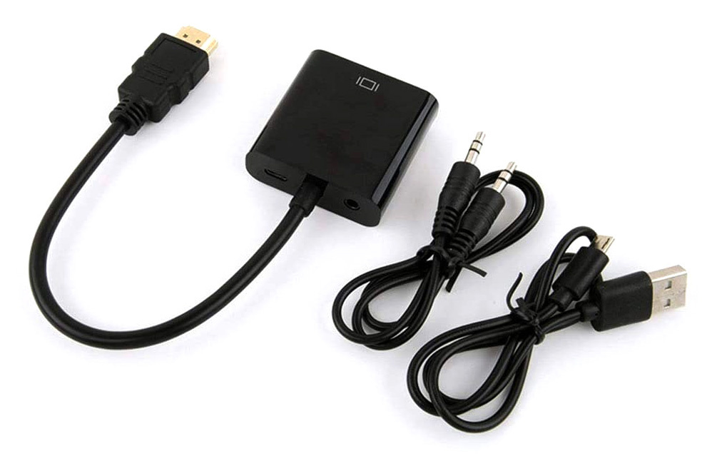 BURO HDMI-M-VGA-F-WUSB