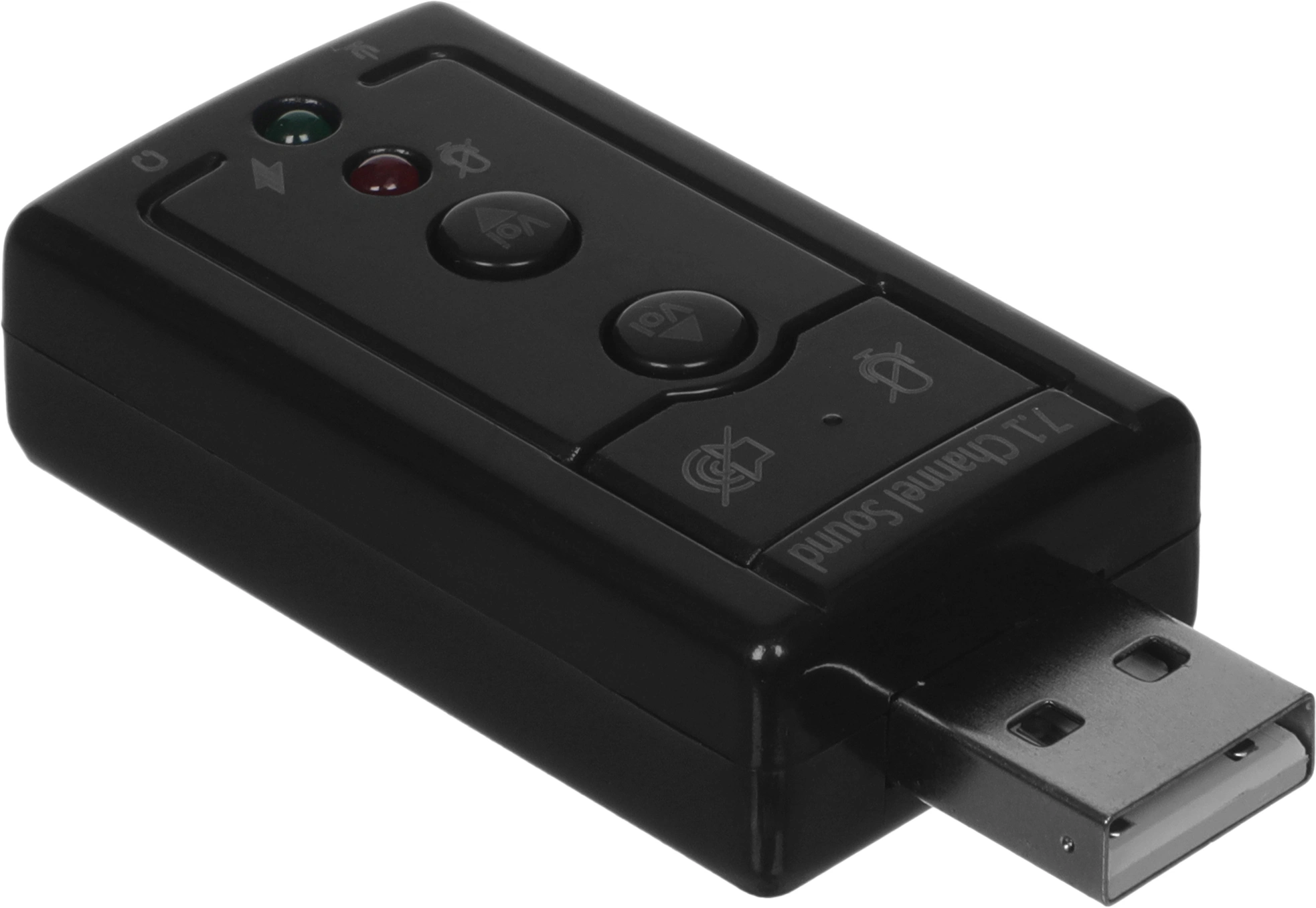 C-media ASIA USB 8C V &amp; V Звуковая карта USB TRUA71 (C-Media CM108) 2.0 channel out 44-48KHz volume control (7.1 virtual channel) RTL [849412 USB CM108 7.1 virtual]