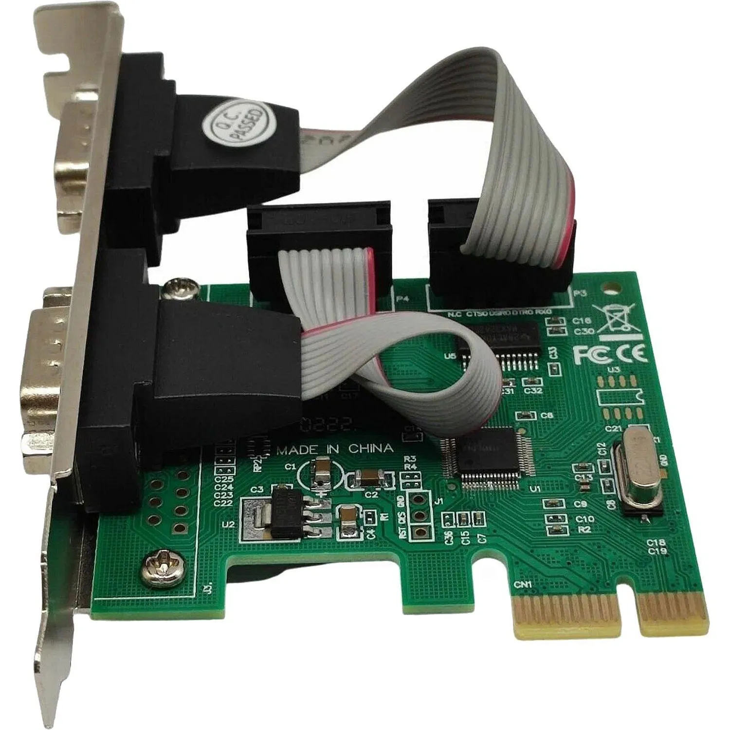 Контроллер PCI-E WCH382 2xCOM Ret [ASIA PCIE WCH 2S LP]