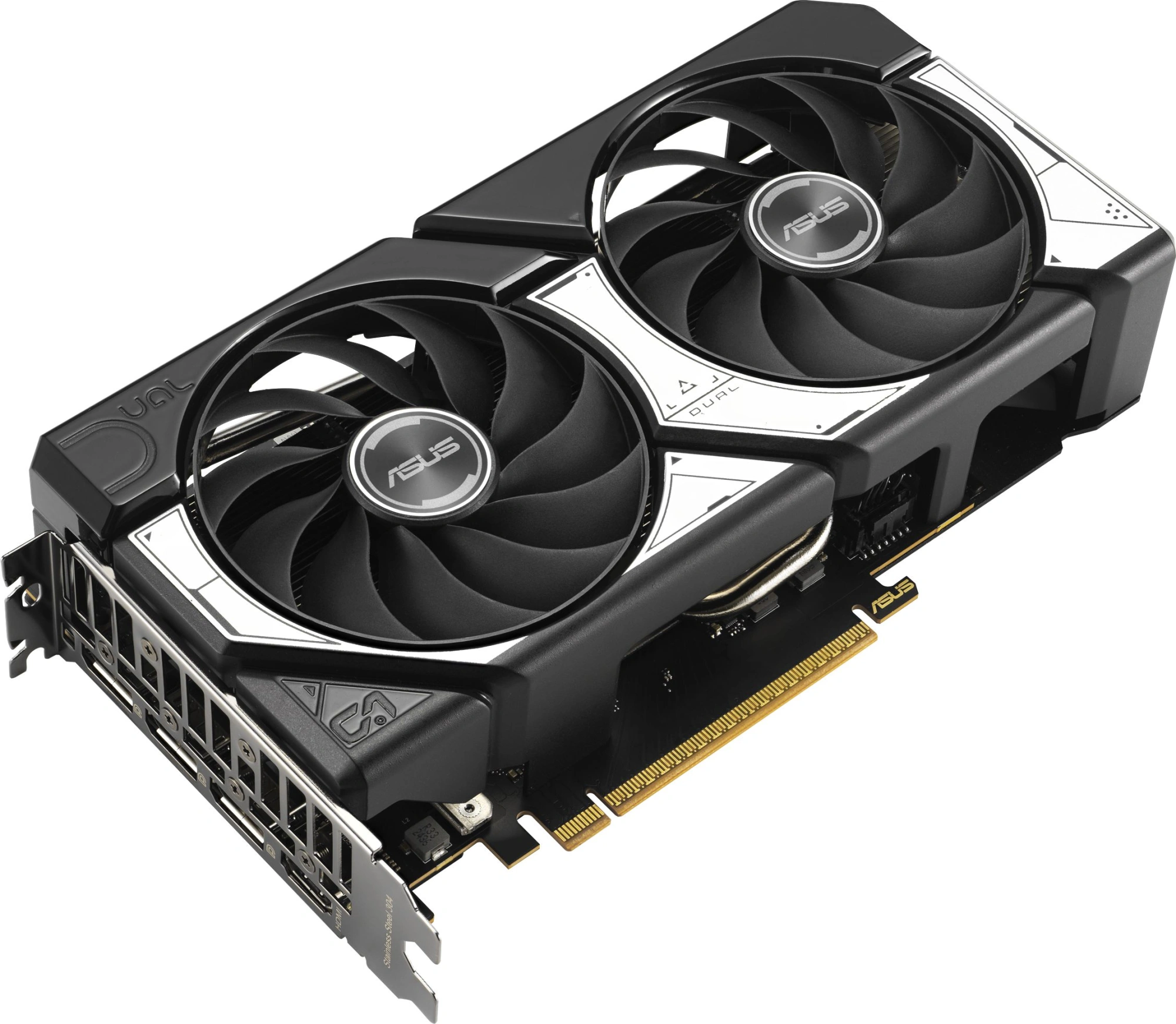 Видеокарта ASUS GeForce RTX5060 8Gb DDR7 128 bit 3*DP/HDMI 2FAN (DUAL-RTX5060-O8G) RTL