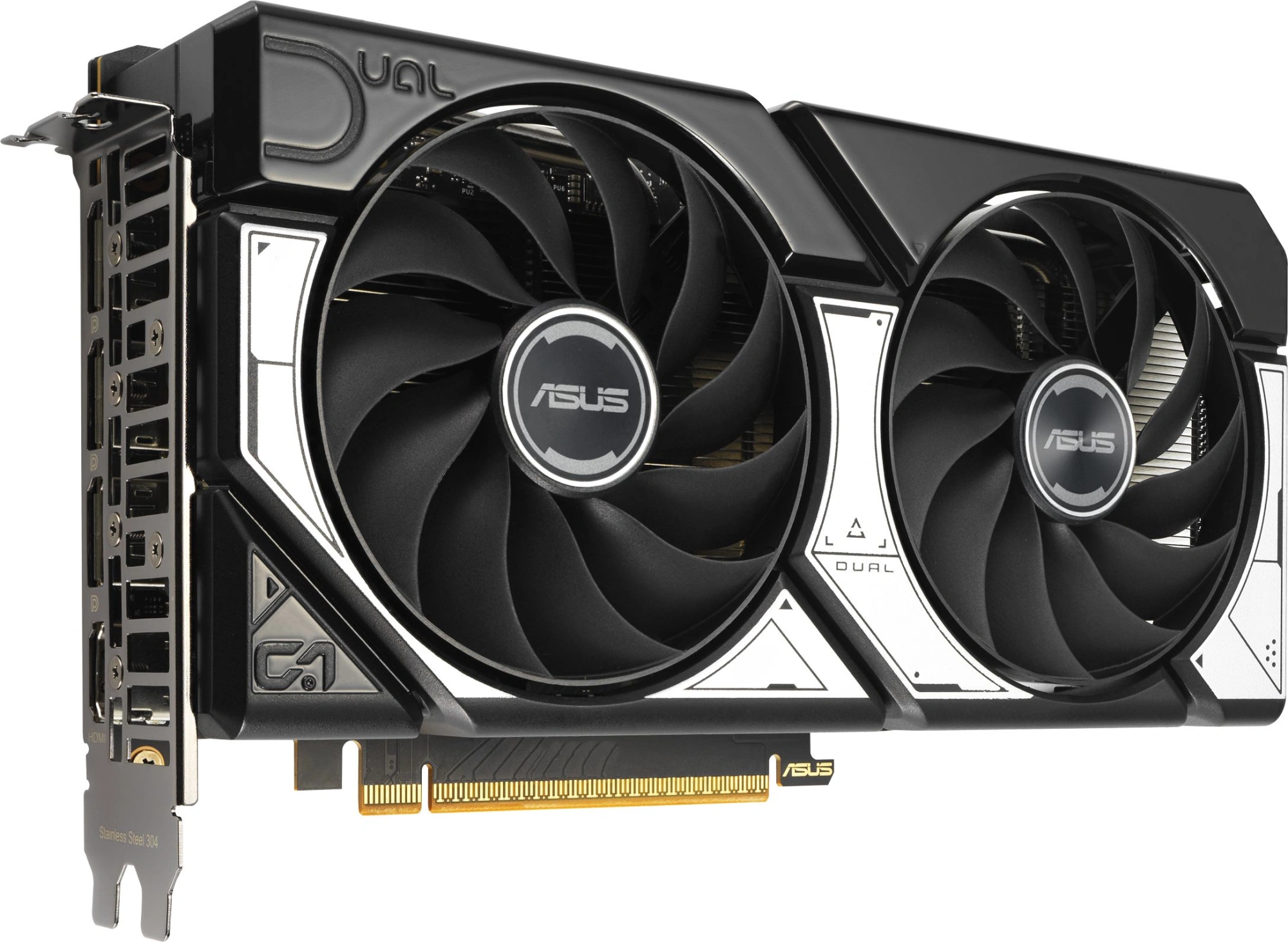Видеокарта ASUS GeForce RTX5060 8Gb DDR7 128 bit 3*DP/HDMI 2FAN (DUAL-RTX5060-O8G) RTL