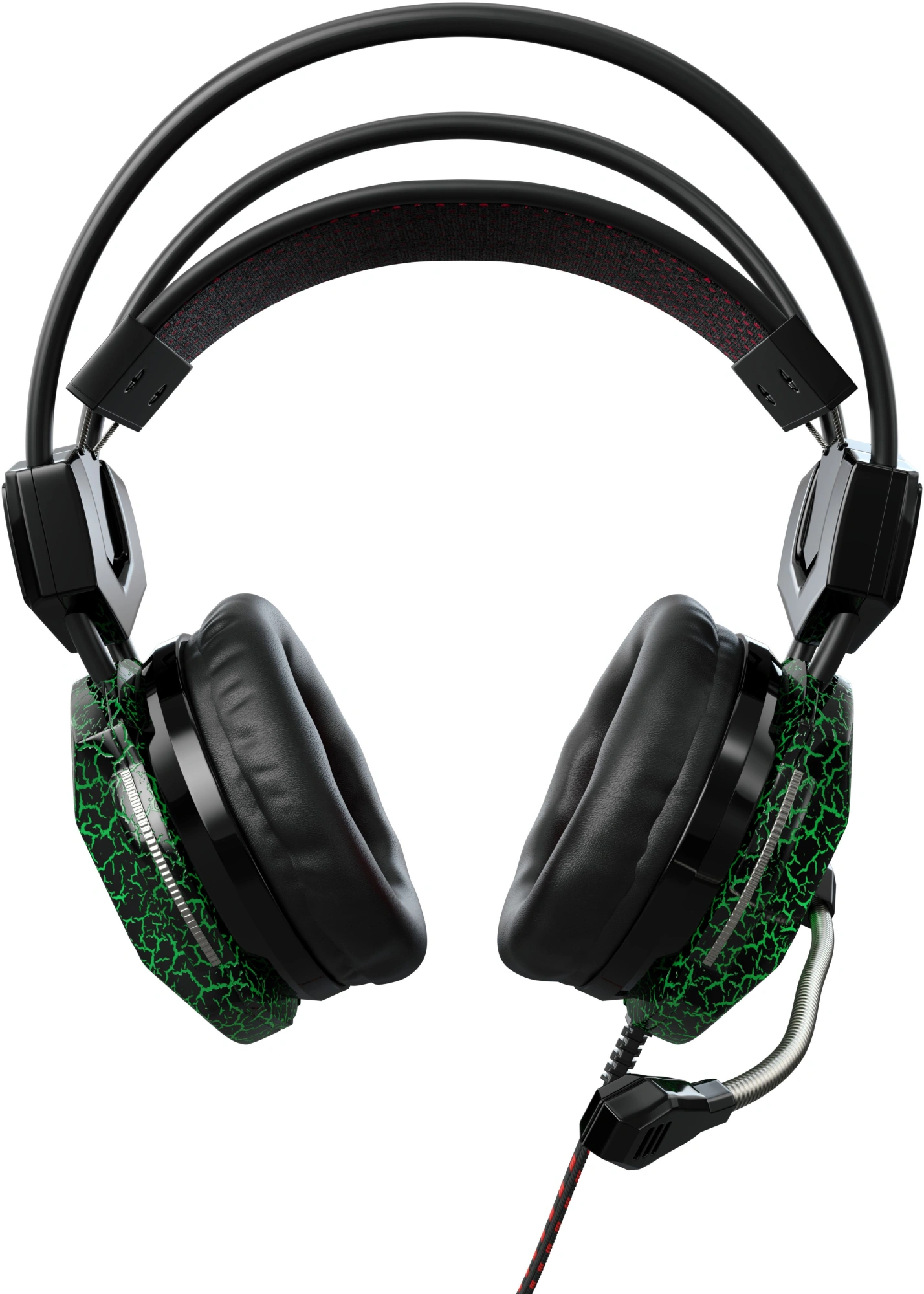 Oklick HS-L500G TOXIC черный 2.2м мониторные оголовье (472656) Oklick HS-L500G TOXIC черный 2.2м мониторные оголовье (472656)