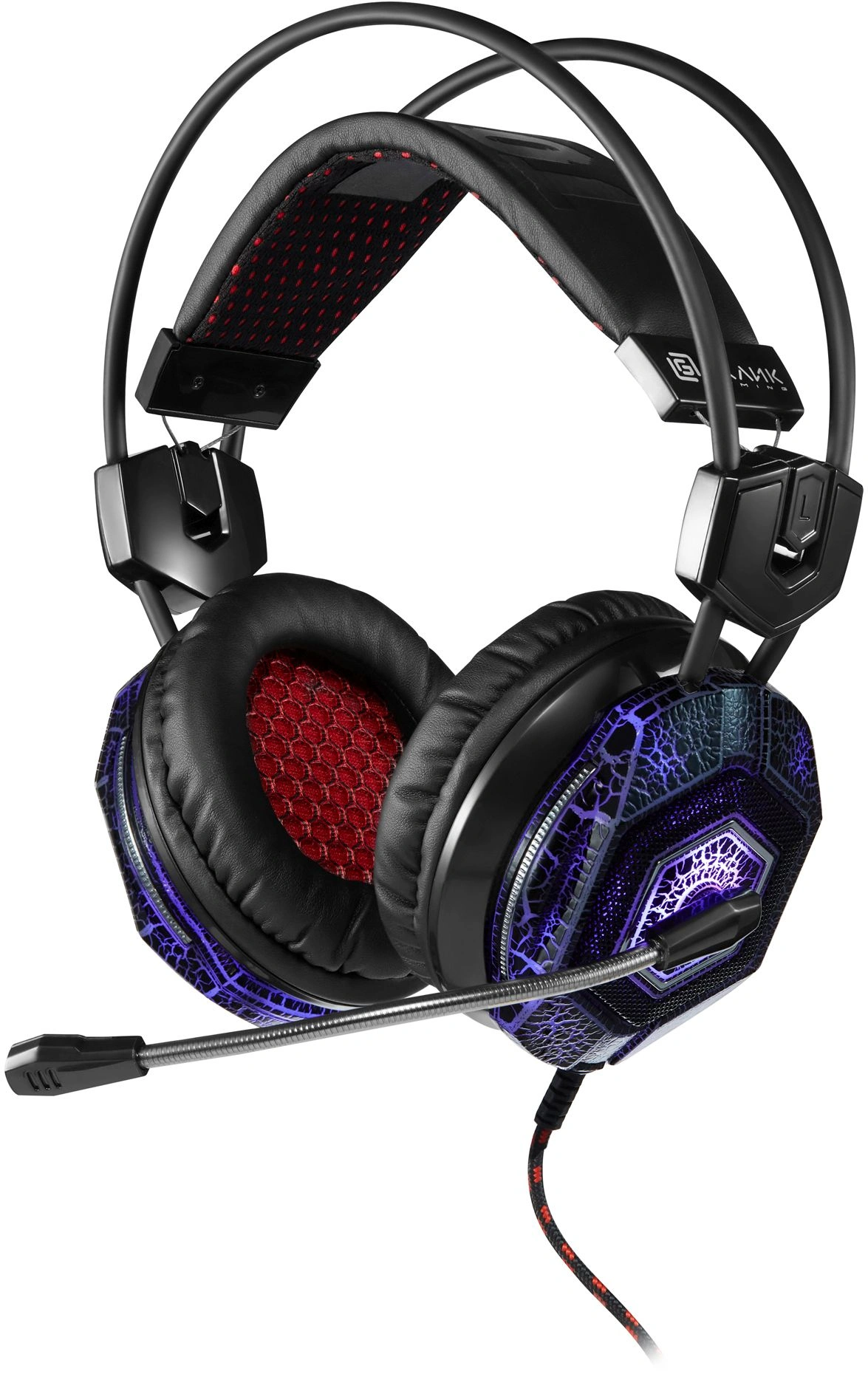 Oklick HS-L500G TOXIC черный 2.2м мониторные оголовье (472656) Oklick HS-L500G TOXIC черный 2.2м мониторные оголовье (472656)