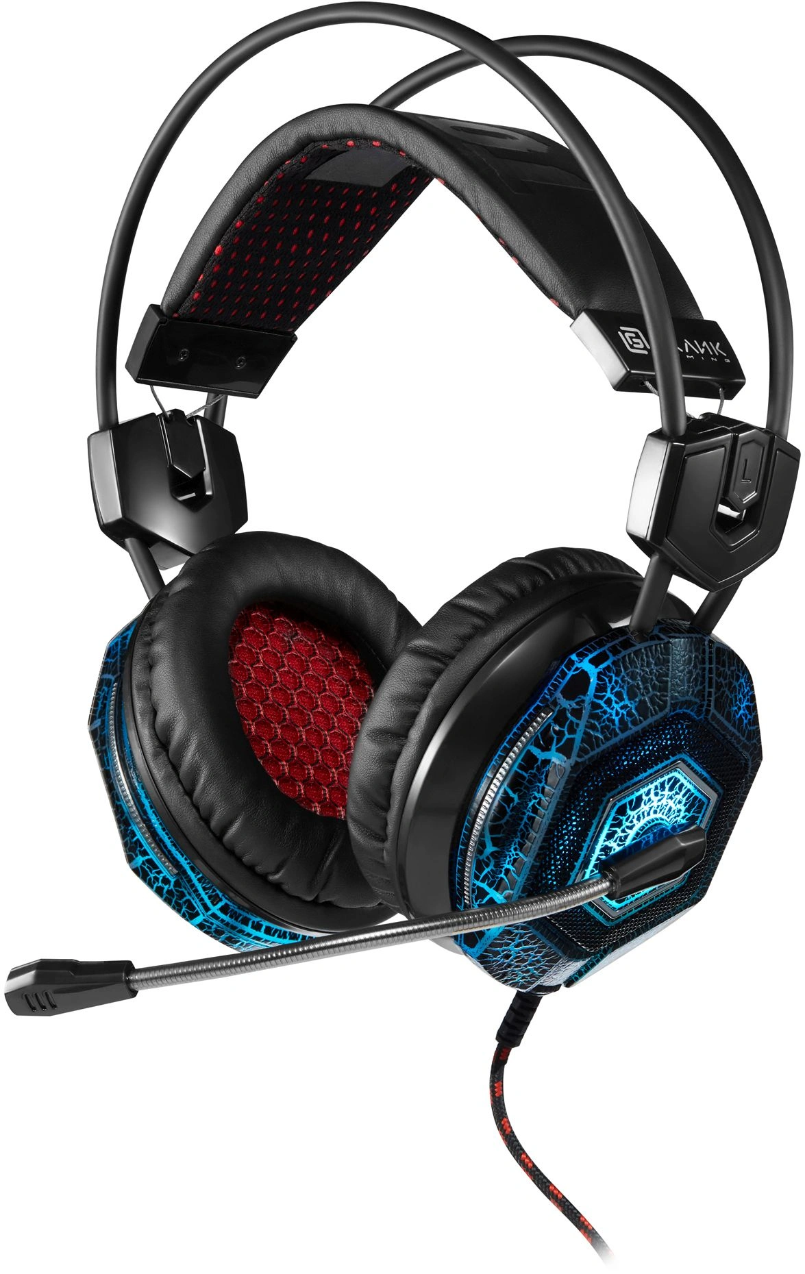 Oklick HS-L500G TOXIC черный 2.2м мониторные оголовье (472656) Oklick HS-L500G TOXIC черный 2.2м мониторные оголовье (472656)