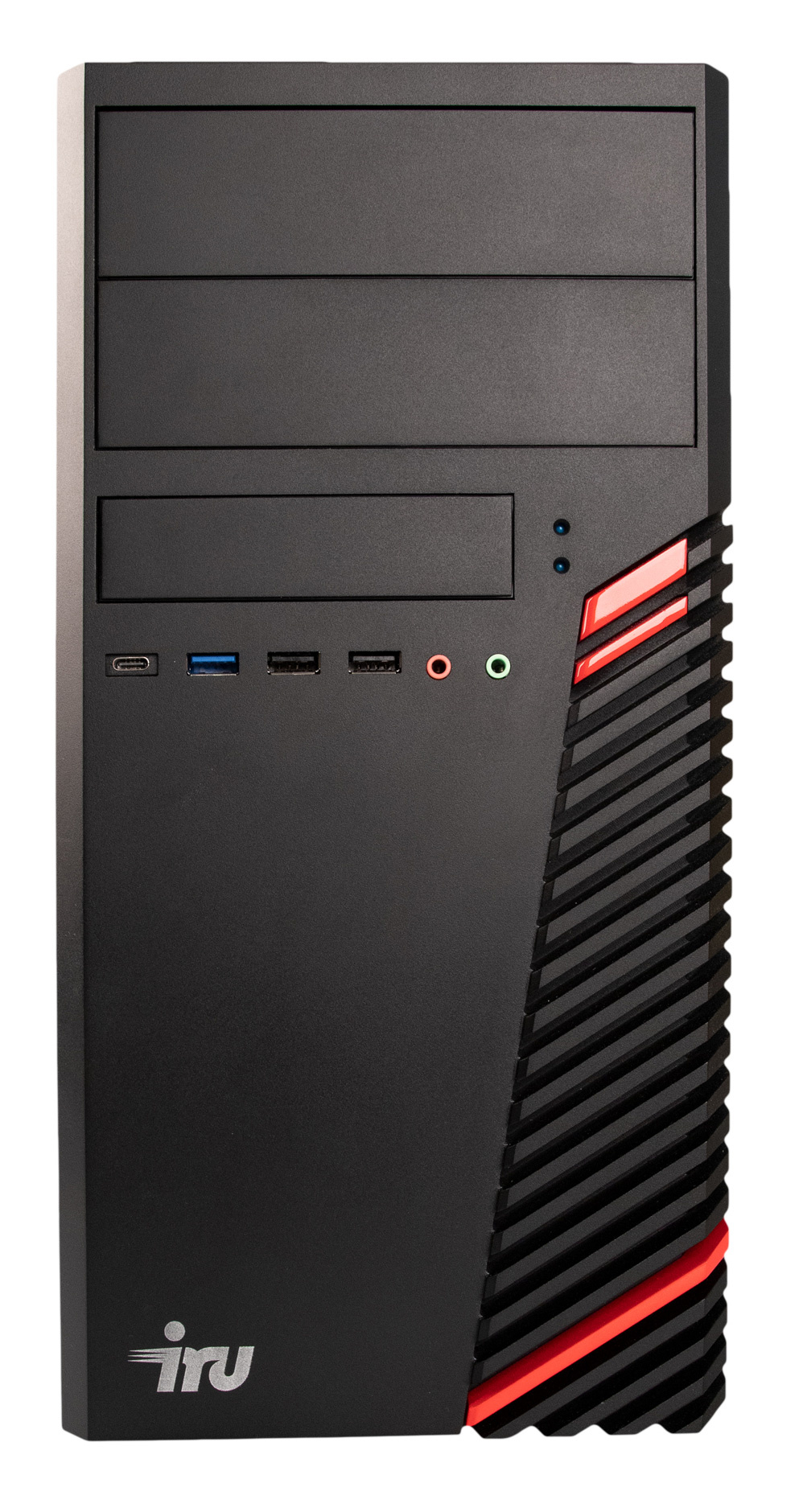 IRU Office 310H6SM MT [1911885] Black {i5 12400 /8Gb/ SSD256Gb/ UHDG 730/ Windows 11 Pro}