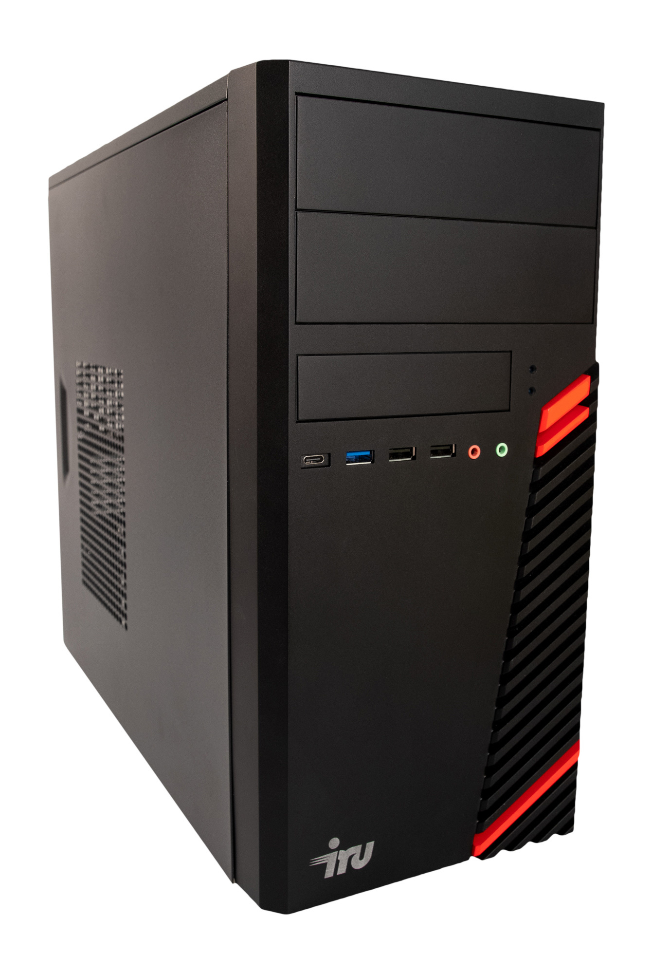 IRU Office 310H6SM MT [1911885] Black {i5 12400 /8Gb/ SSD256Gb/ UHDG 730/ Windows 11 Pro}