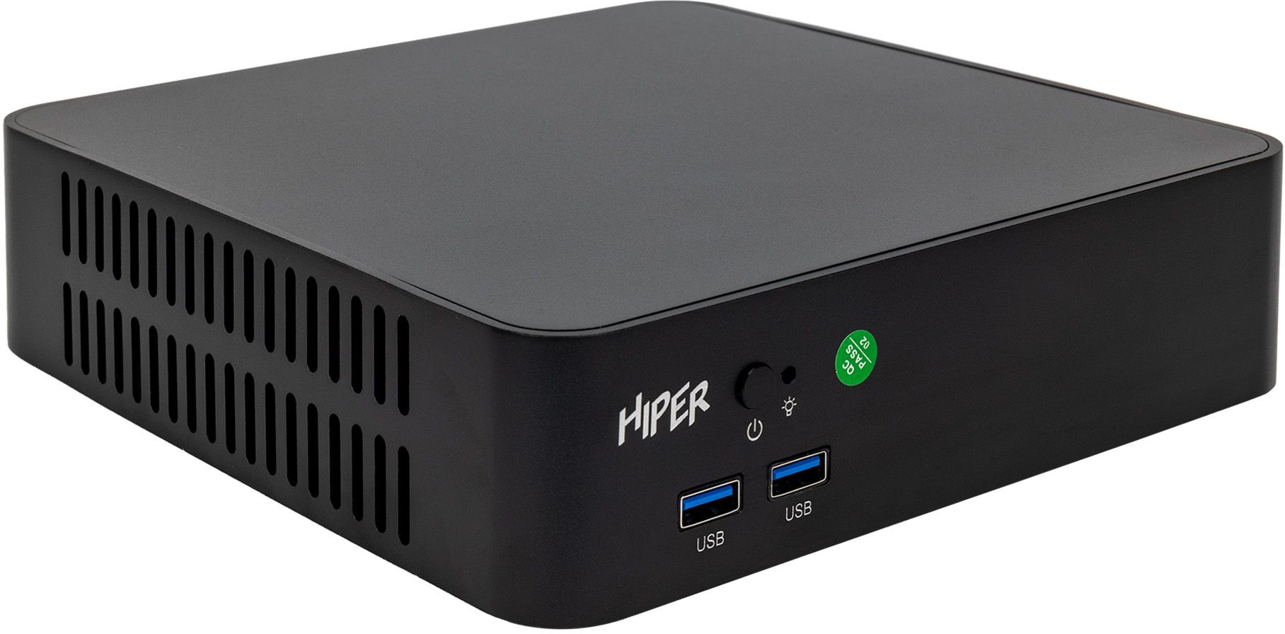 Hiper I3105R8S2NSB Nettop Hiper AS8 i3 10105/8Gb/SSD256Gb UHDG 630/noOS/black