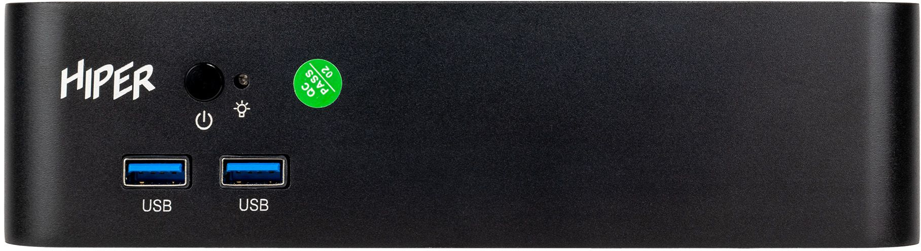 Hiper I3105R8S2NSB Nettop Hiper AS8 i3 10105/8Gb/SSD256Gb UHDG 630/noOS/black