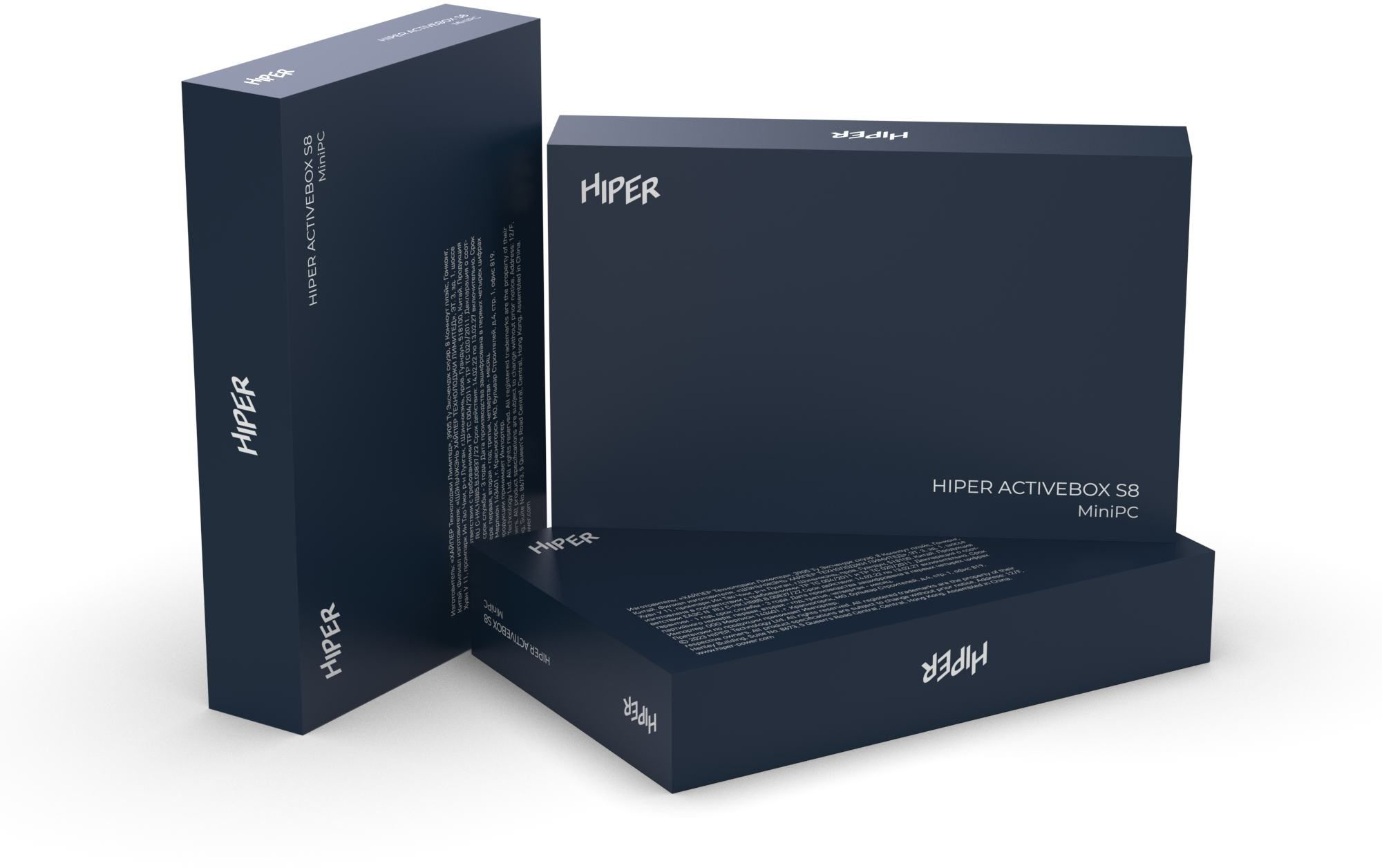 Hiper I3105R8S2NSB Nettop Hiper AS8 i3 10105/8Gb/SSD256Gb UHDG 630/noOS/black