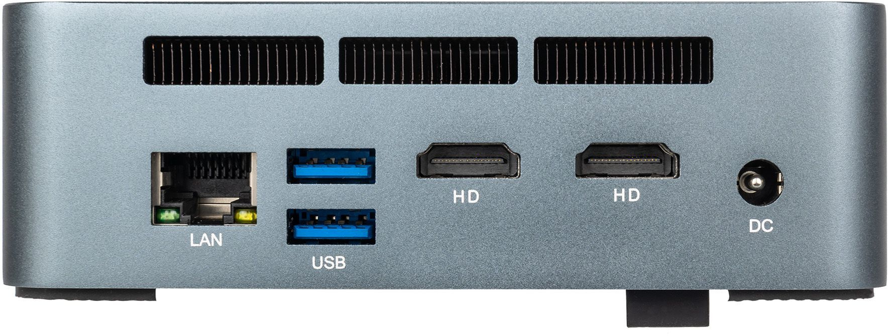Hiper I5124R16N5NSG Nettop Hiper ED20 i5 12400P/16Gb/SSD512Gb Iris Xe/noOS/black