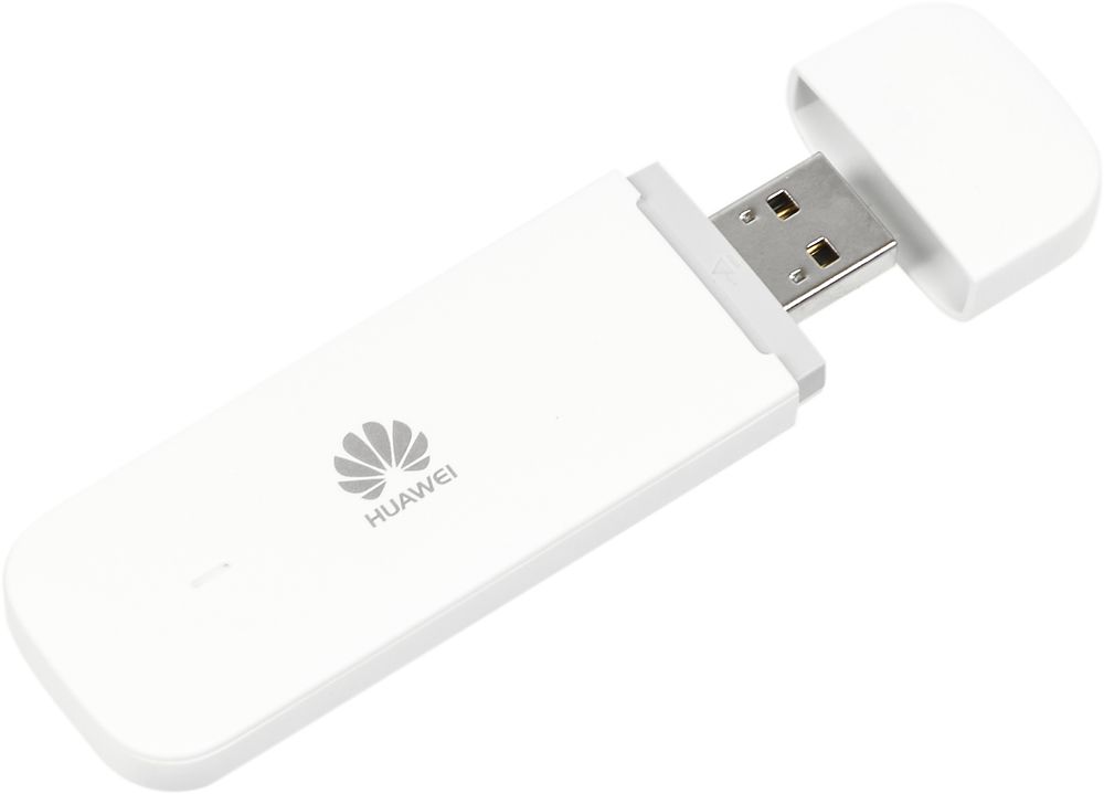 HUAWEI 51071PQV Модем E3372H-153 2G/3G/4G USB внешний белый