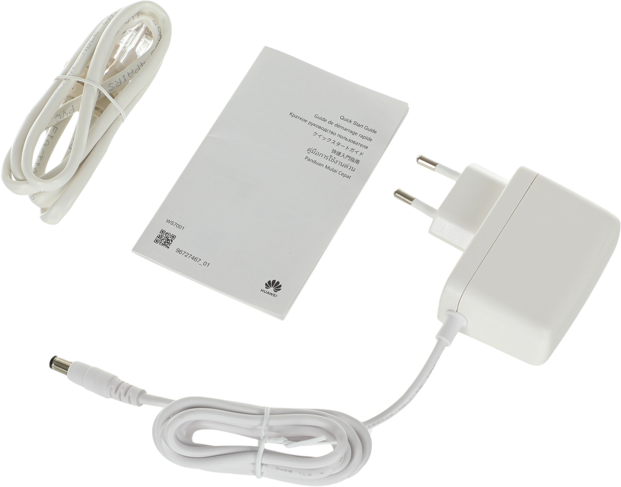 HUAWEI 53039183 WS7001-20 WiFi AX2 Маршрутизатор Wi-Fi 6 AX1500, 3* LAN/WAN ports GE, WHITE