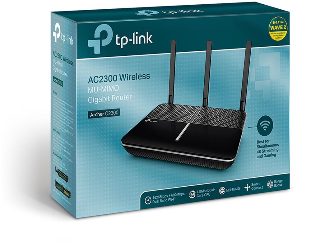 TP-Link Archer C2300 MU-MIMO Wi-Fi гигабитный роутер AC2300