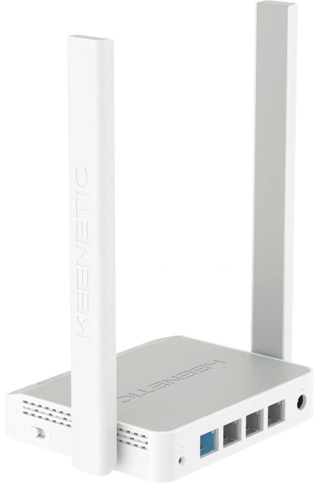 Keenetic Start (KN-1112) Интернет-центр с Mesh Wi-Fi N300, 4-портовым Smart-коммутатором и переключателем режима роутер/ретранслятор