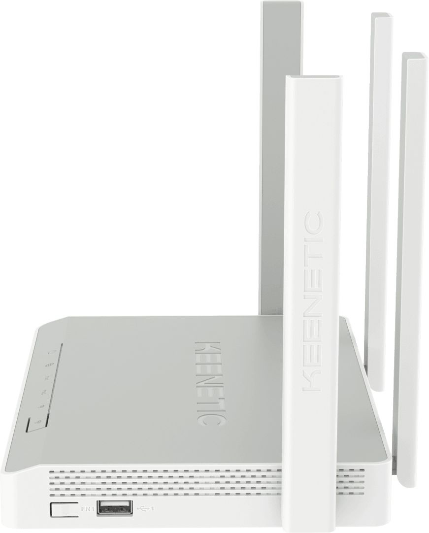 Keenetic Hopper (KN-3810) Гигабитный интернет-центр с Mesh Wi-Fi 6 AX1800, 4-портовым Smart-коммутатором и многофункциональным портом USB 3.0