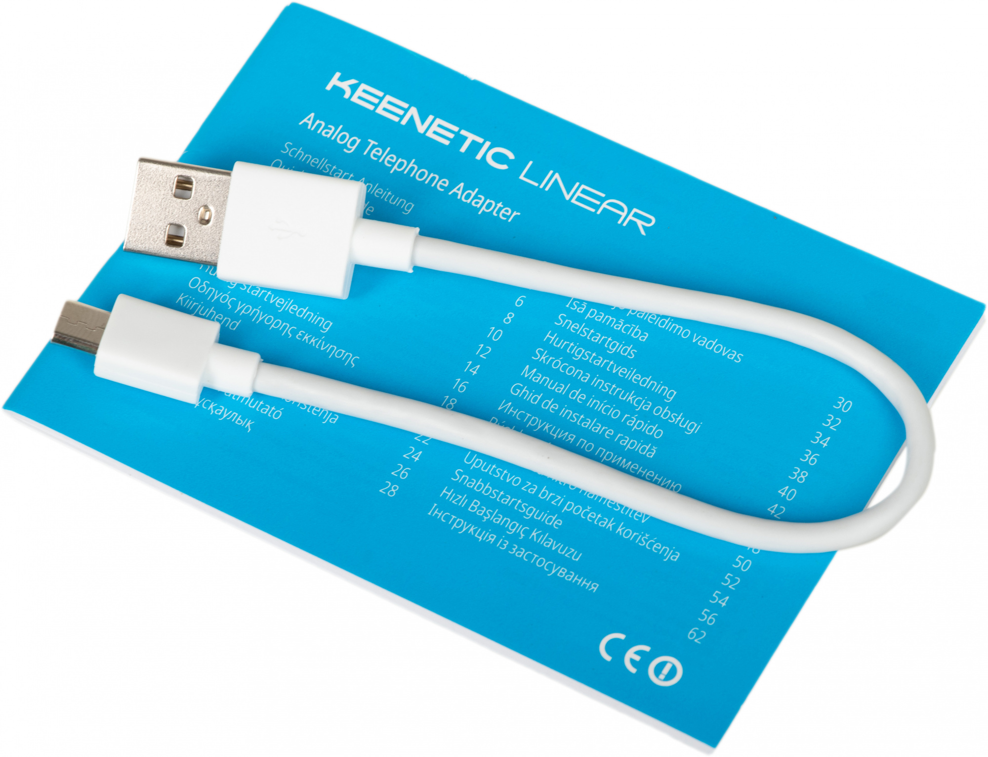 Keenetic Linear (KN-3110) USB-адаптер для двух аналоговых телефонов