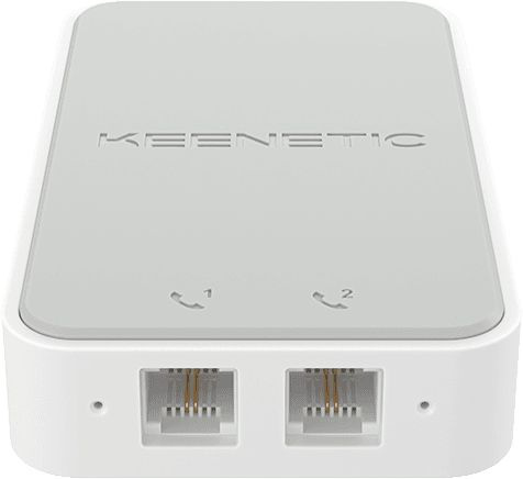 Keenetic Linear (KN-3110) USB-адаптер для двух аналоговых телефонов