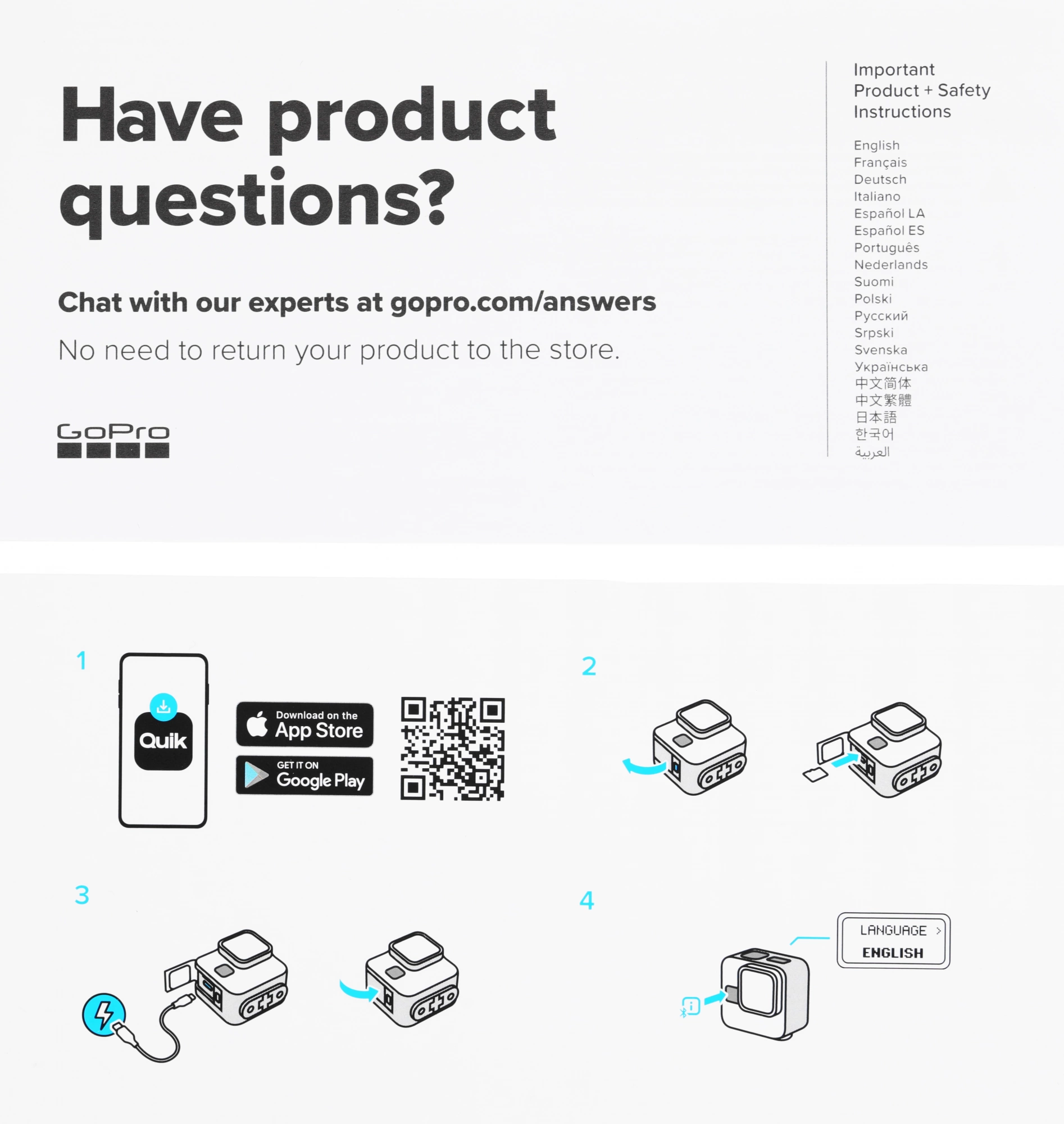 GOPRO CHDHF-111-RW GOPRO CHDHF-111-RW