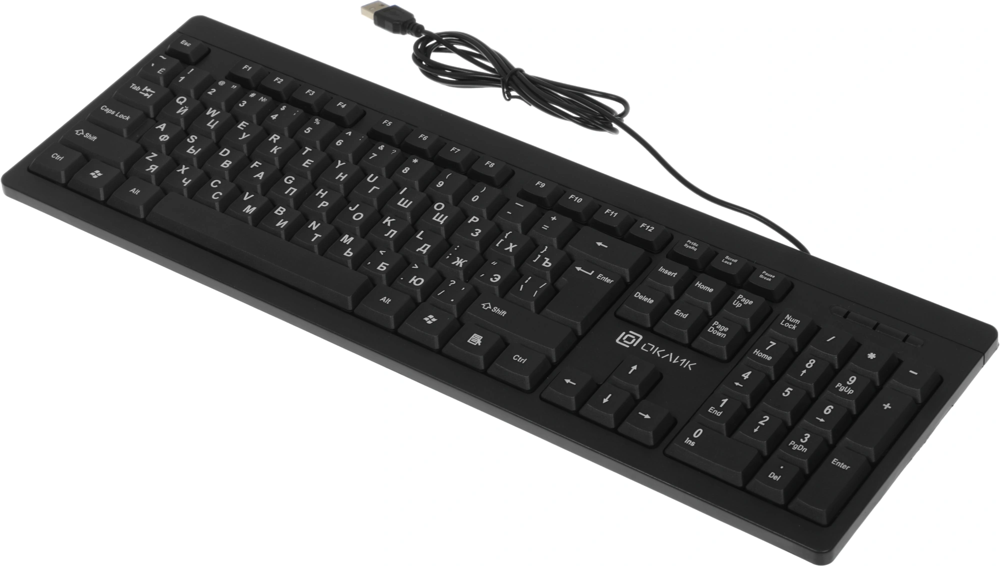 Клавиатура Oklick 95M черный USB [1788106]
