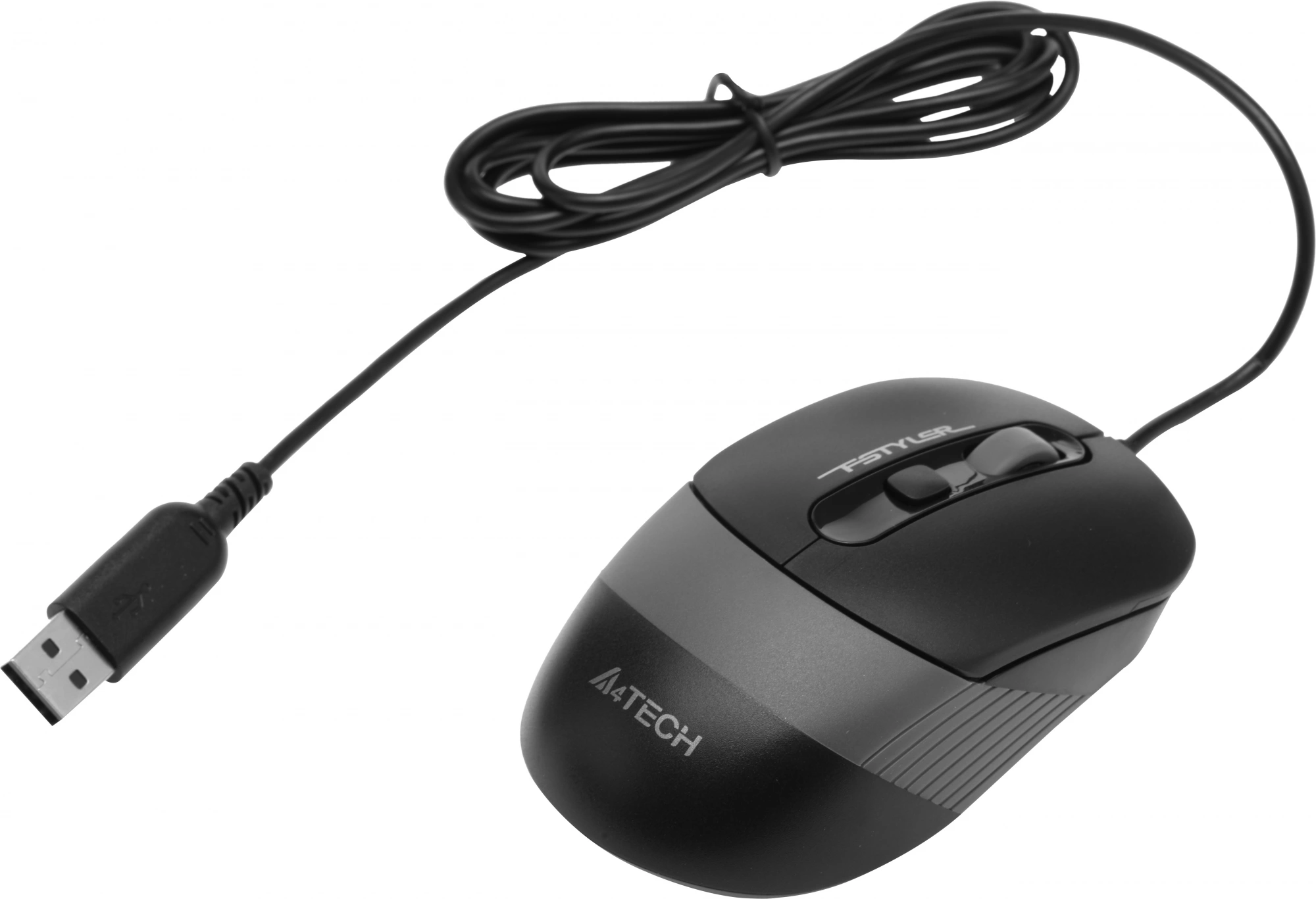 Комплект кл-ра+мышь проводн. A4Tech Fstyler F1110 black/grey USB Multimedia (F1110 GREY)