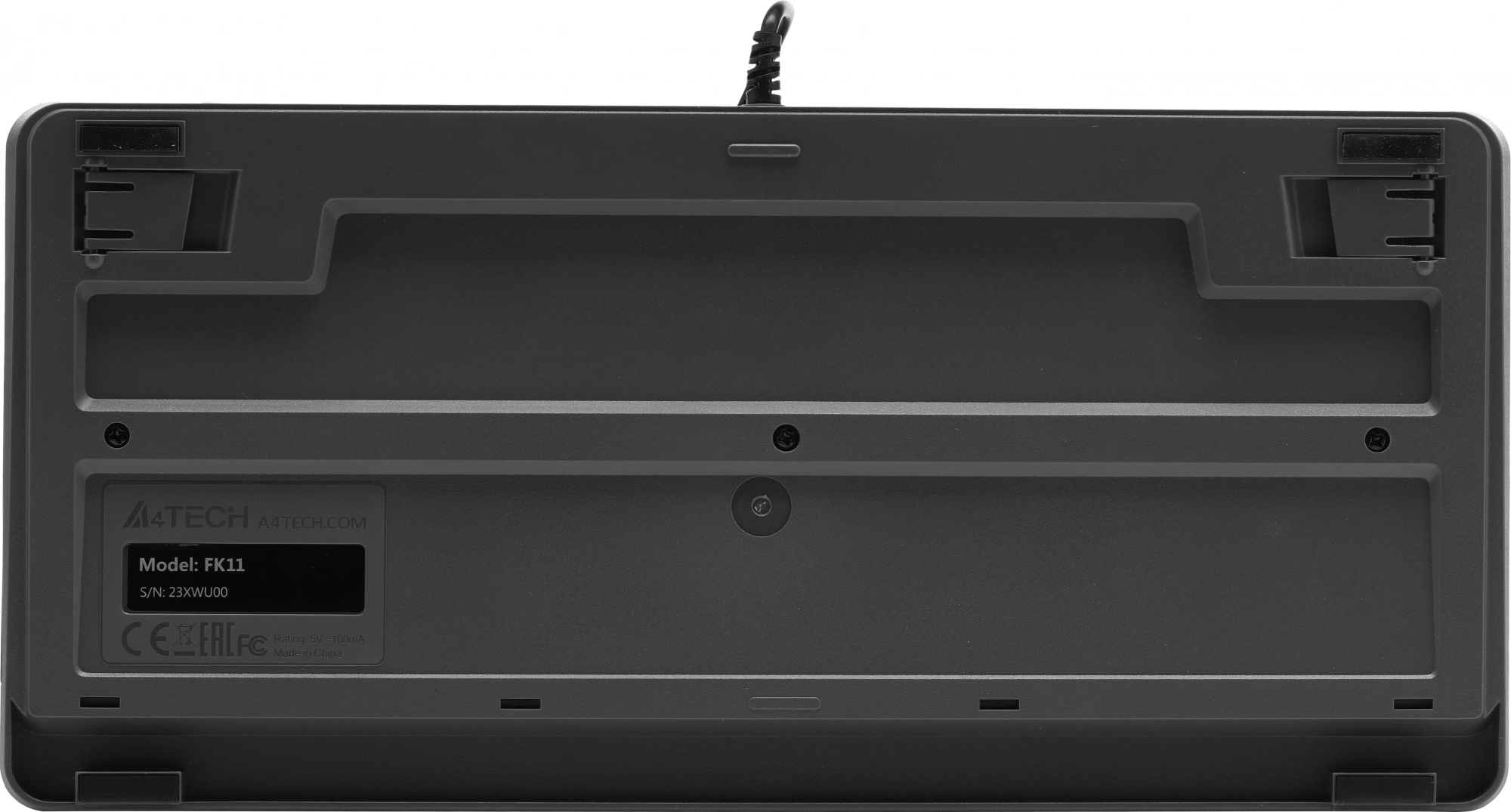 Комплект кл-ра+мышь проводн. A4Tech Fstyler F1110 black/grey USB Multimedia (F1110 GREY)