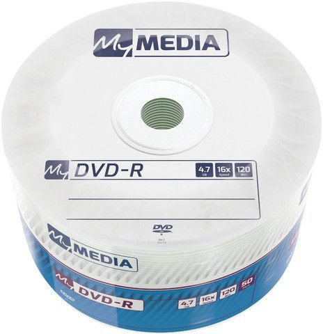 Диски MyMedia DVD-R 4.7Gb 16x Pack wrap (50шт) (69200)