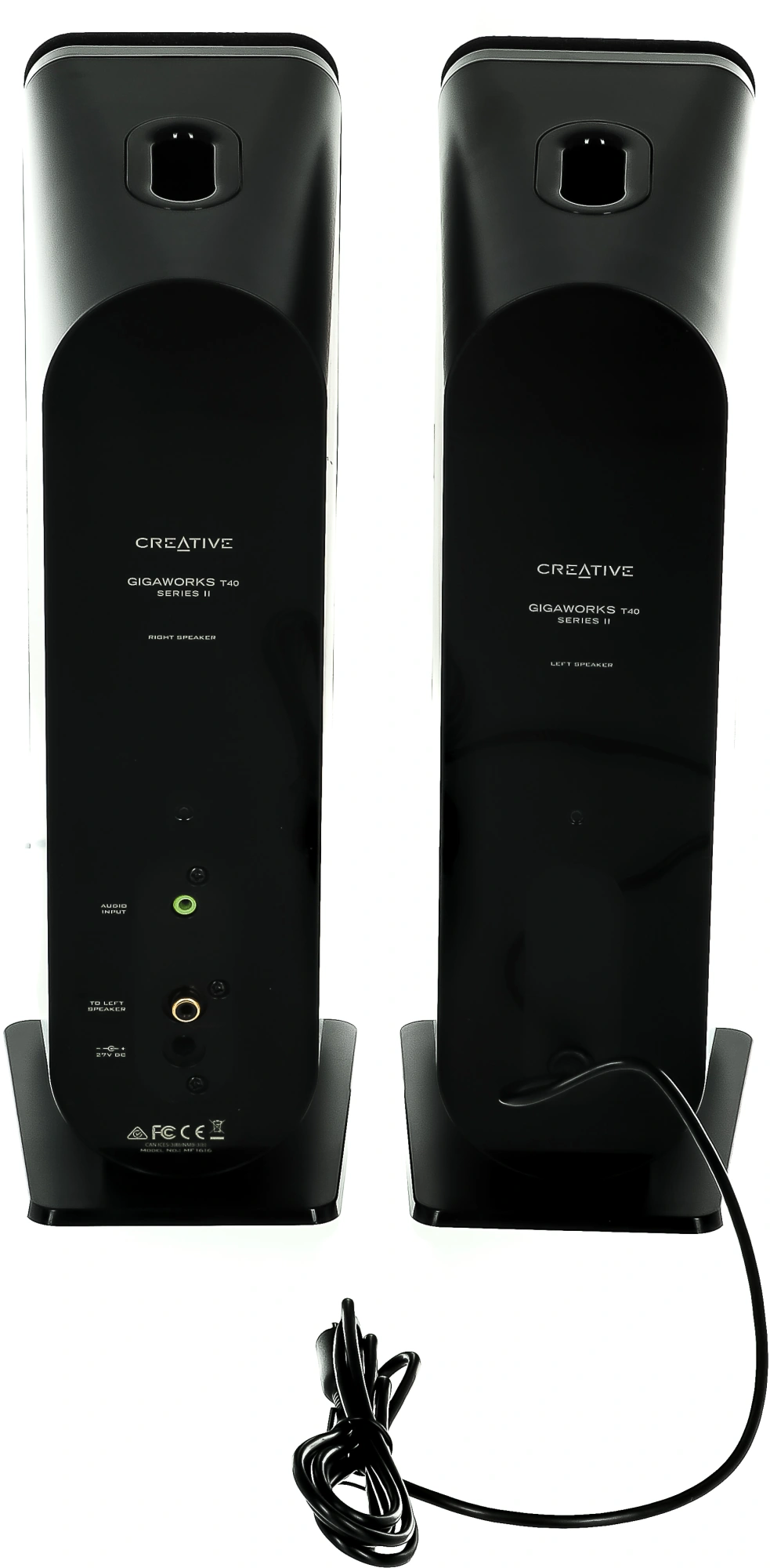Creative GigaWorks T40 series II 2.0 черный 28Вт (51MF1615AA000)