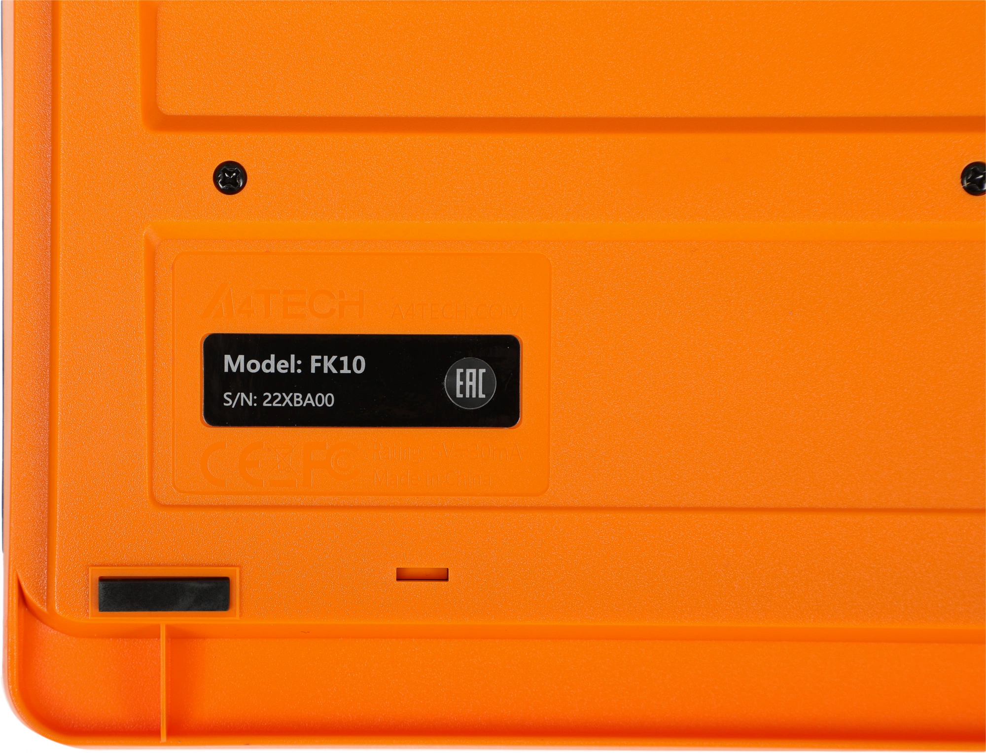 *** см 1709136 Клавиатура + мышь A4Tech Fstyler F1010 клав:черный/оранжевый мышь:черный/оранжевый USB Multimedia