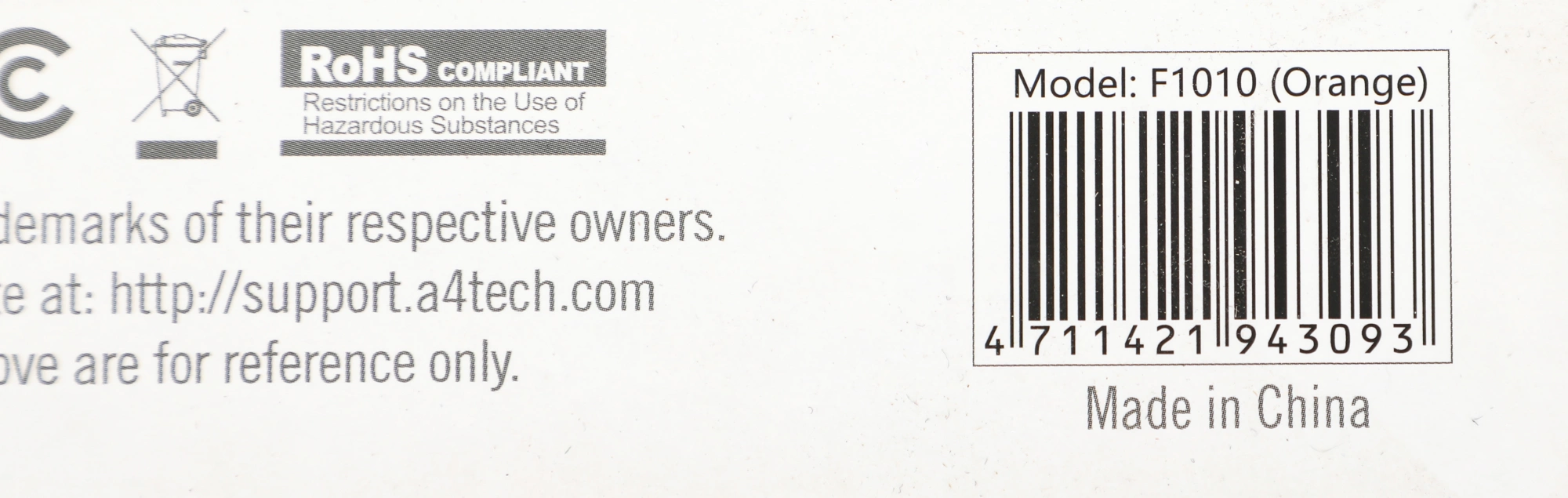 *** см 1709136 Клавиатура + мышь A4Tech Fstyler F1010 клав:черный/оранжевый мышь:черный/оранжевый USB Multimedia