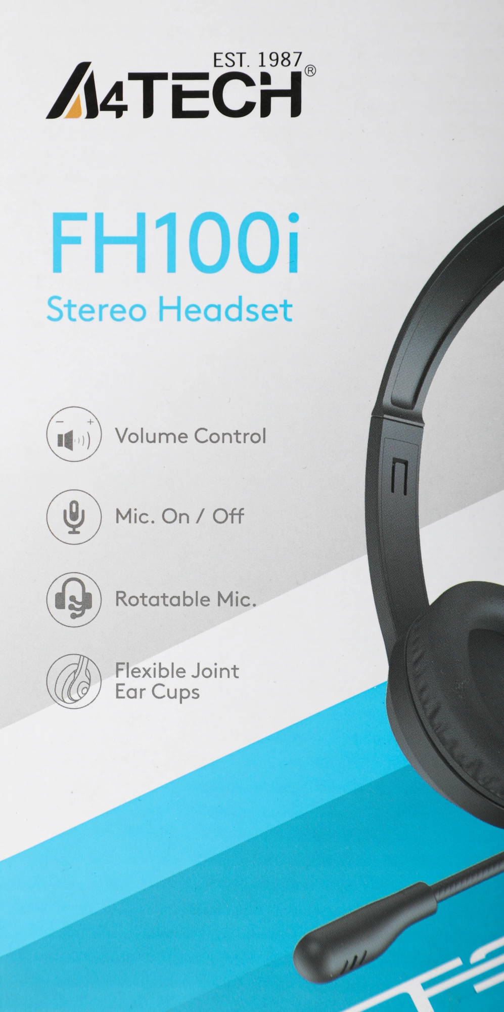 A4TECH FH100I (STONE BLACK)