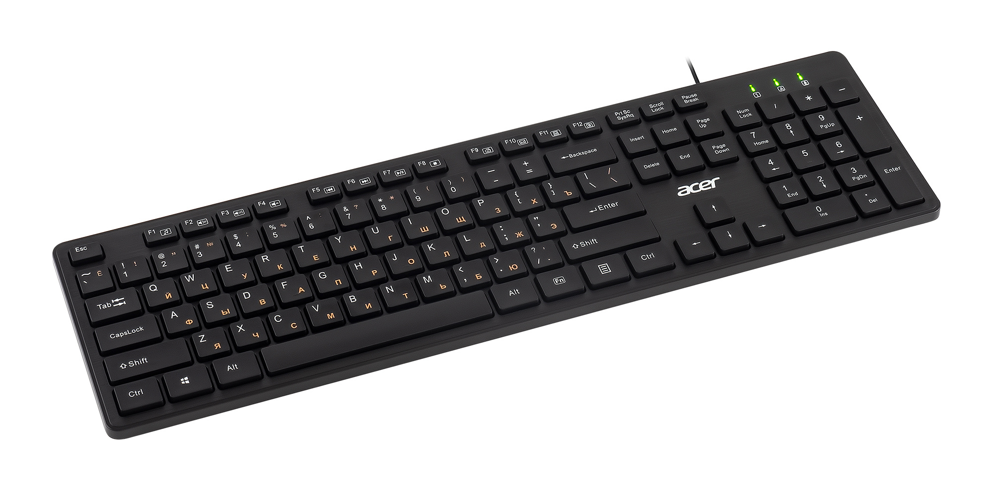 Acer OKW122 [ZL.KBDEE.00C] черный USB