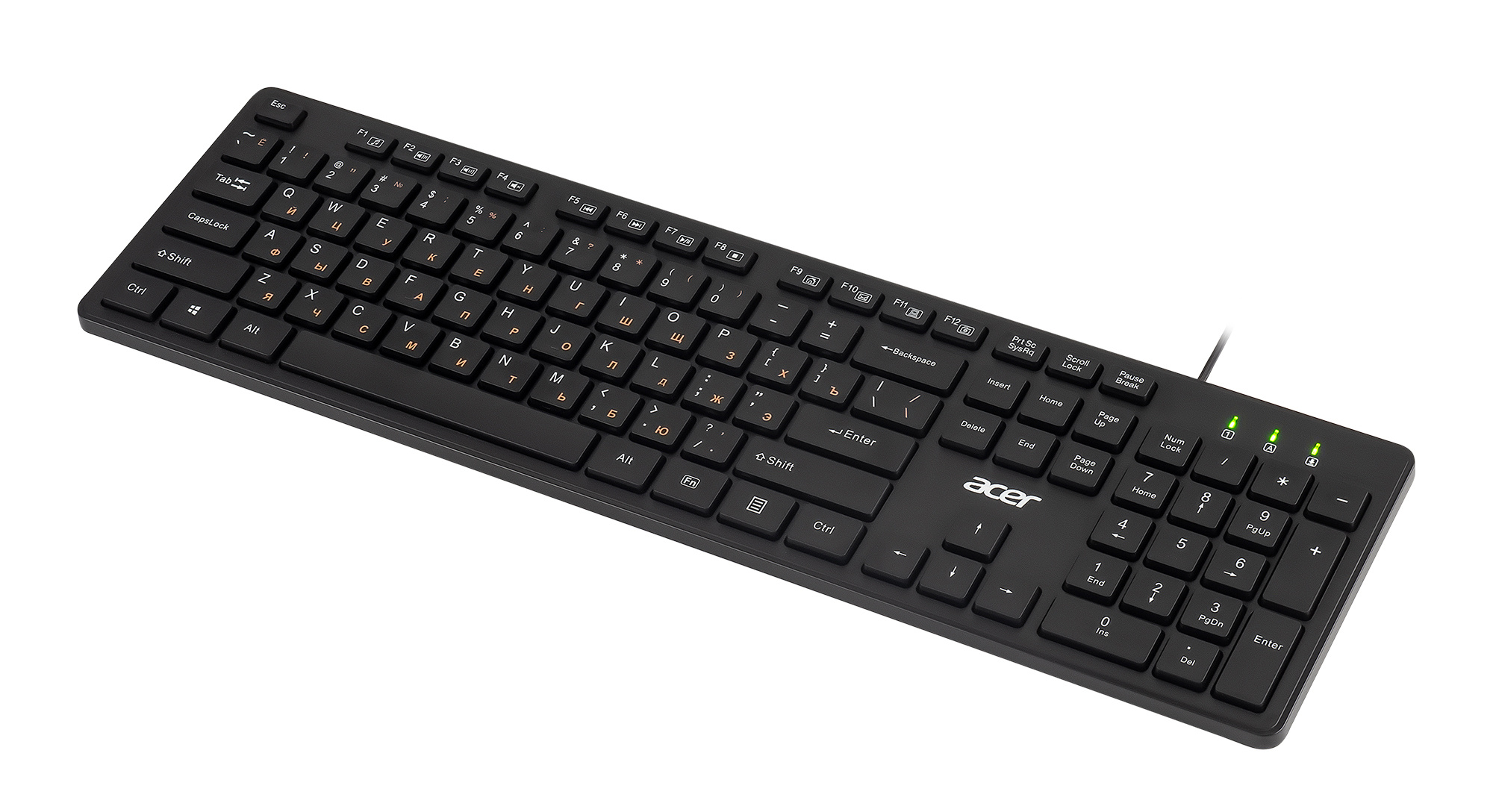 Acer OKW122 [ZL.KBDEE.00C] черный USB