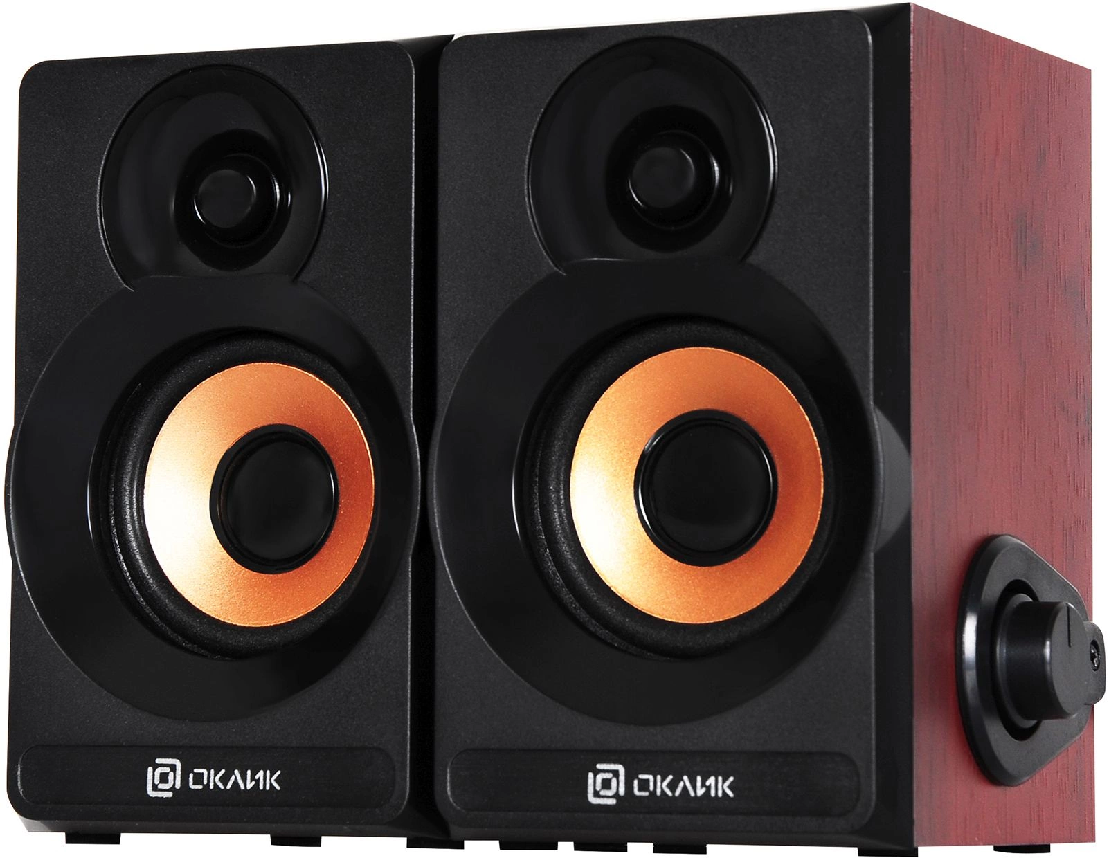 Оклик OK-161 2.0 черный/вишня 6Вт Оклик OK-161 2.0 черный/вишня 6Вт